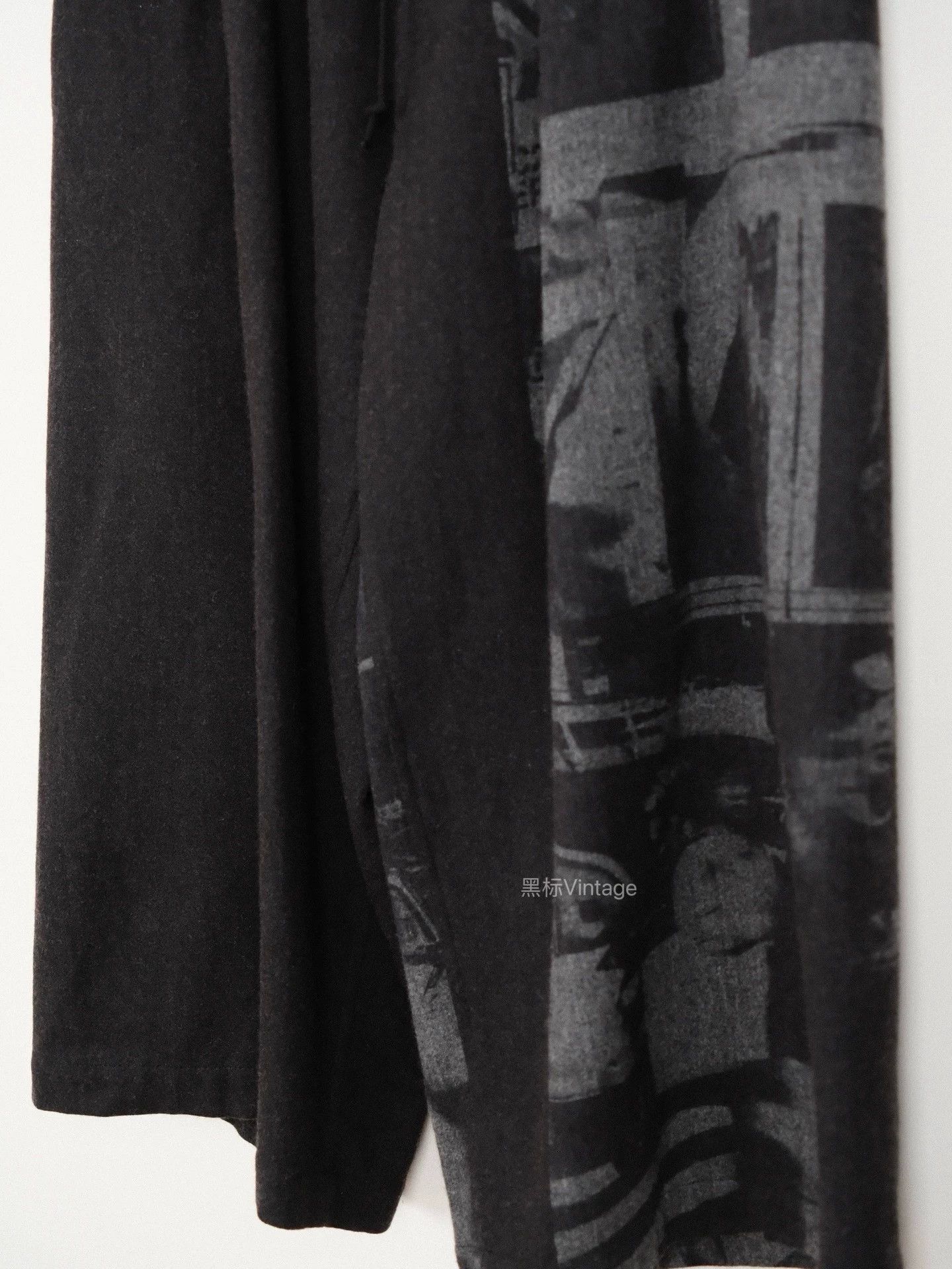 Yohji Yamamoto Yohji Y's 18AW Newspaper Discharge Wide Leg Pants Size US 30 / EU 46 - 6 Thumbnail