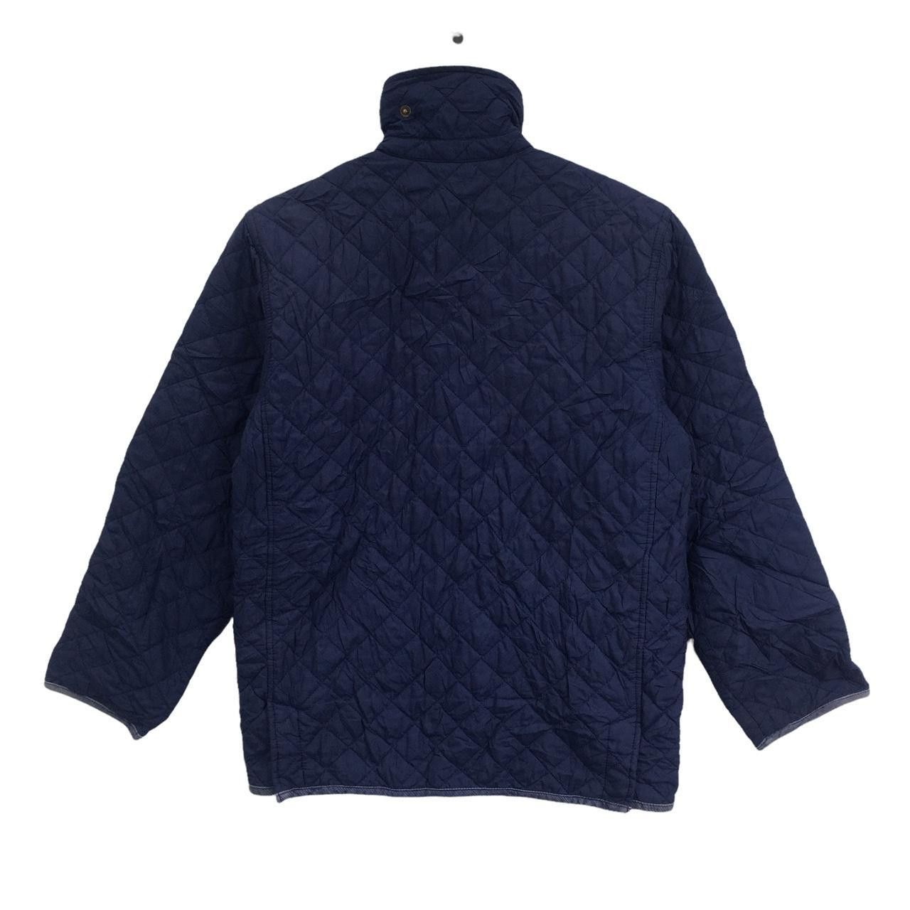 Polo Ralph Lauren Vtg 90’ POLO RALPH LAUREN Minimalist Blue Quilted Jacket Size US M / EU 48-50 / 2 - 4 Thumbnail
