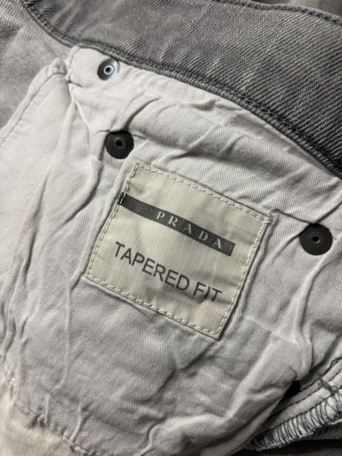 Prada Prada Fw07 Slim Tapered Denim Size US 30 / EU 46 - 7 Thumbnail