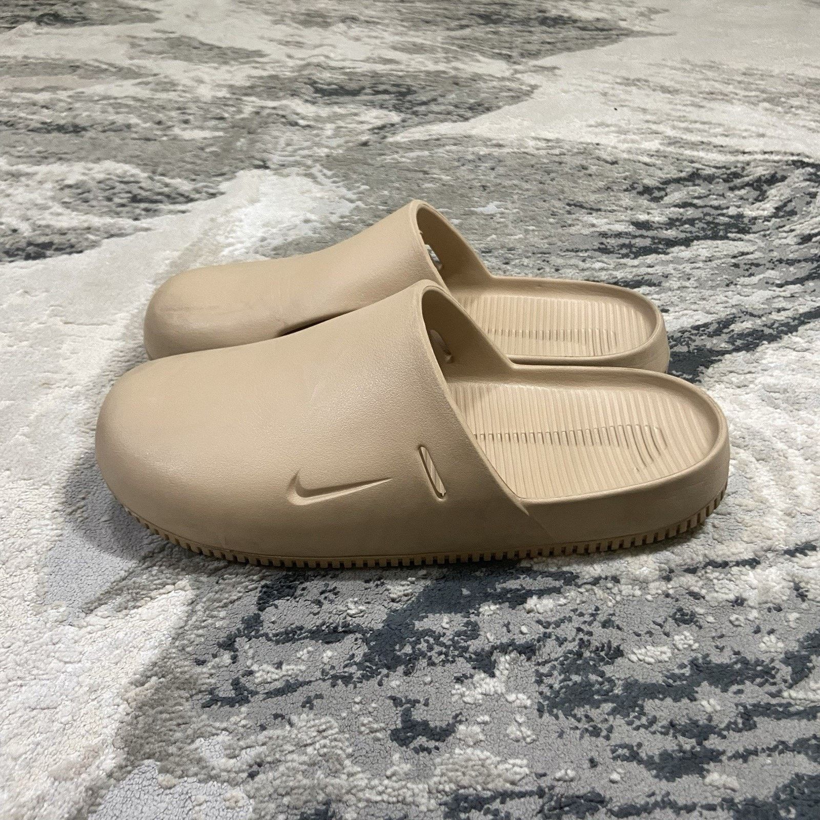 Nike Nike Calm Mule Na Hemp/Hemp Brown Sandals Sz M14 W15 No Stra Size US 14 / EU 47 - 1 Thumbnail