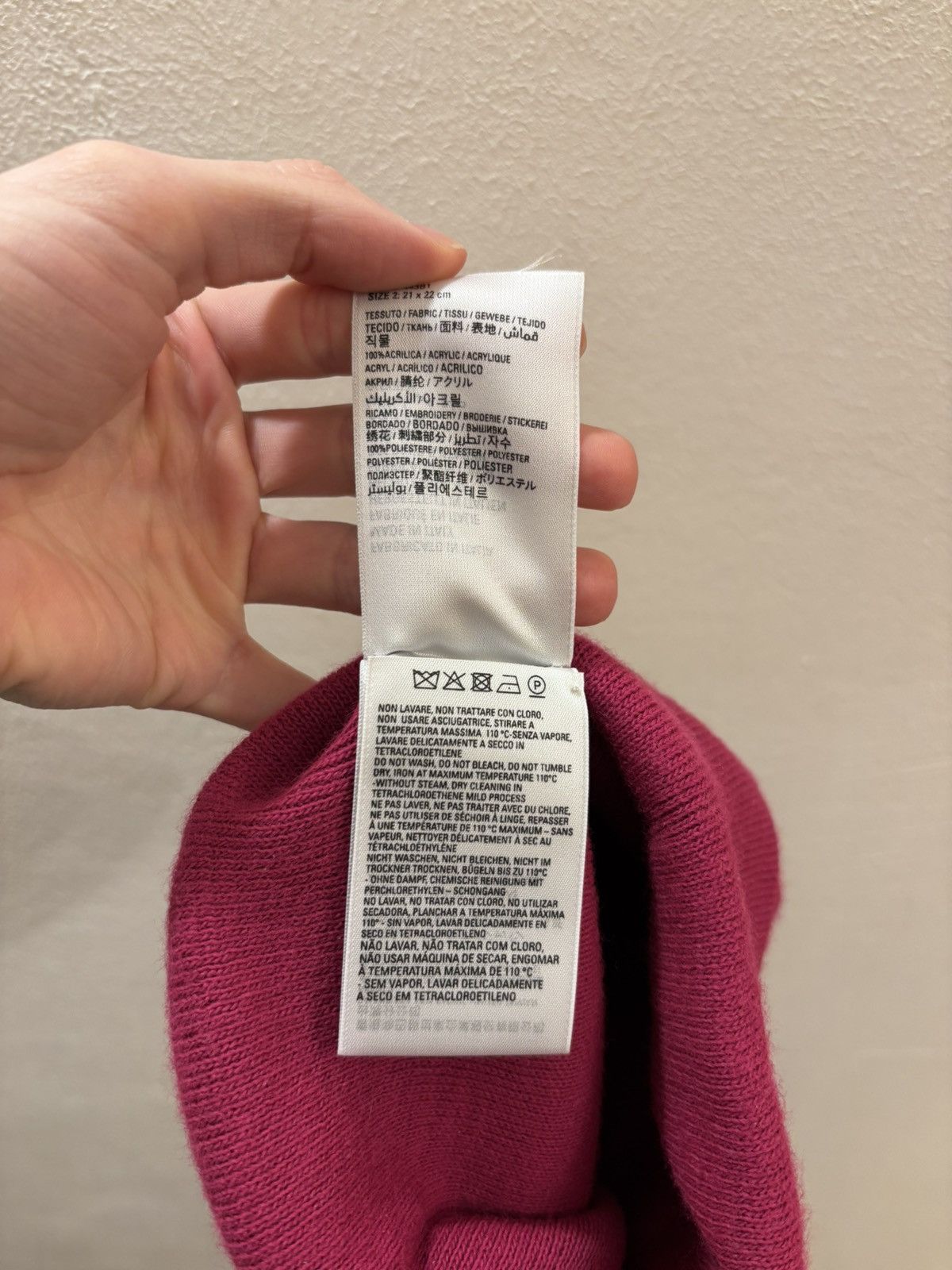 Balenciaga Balenciaga 3b beanie Size ONE SIZE - 7 Thumbnail