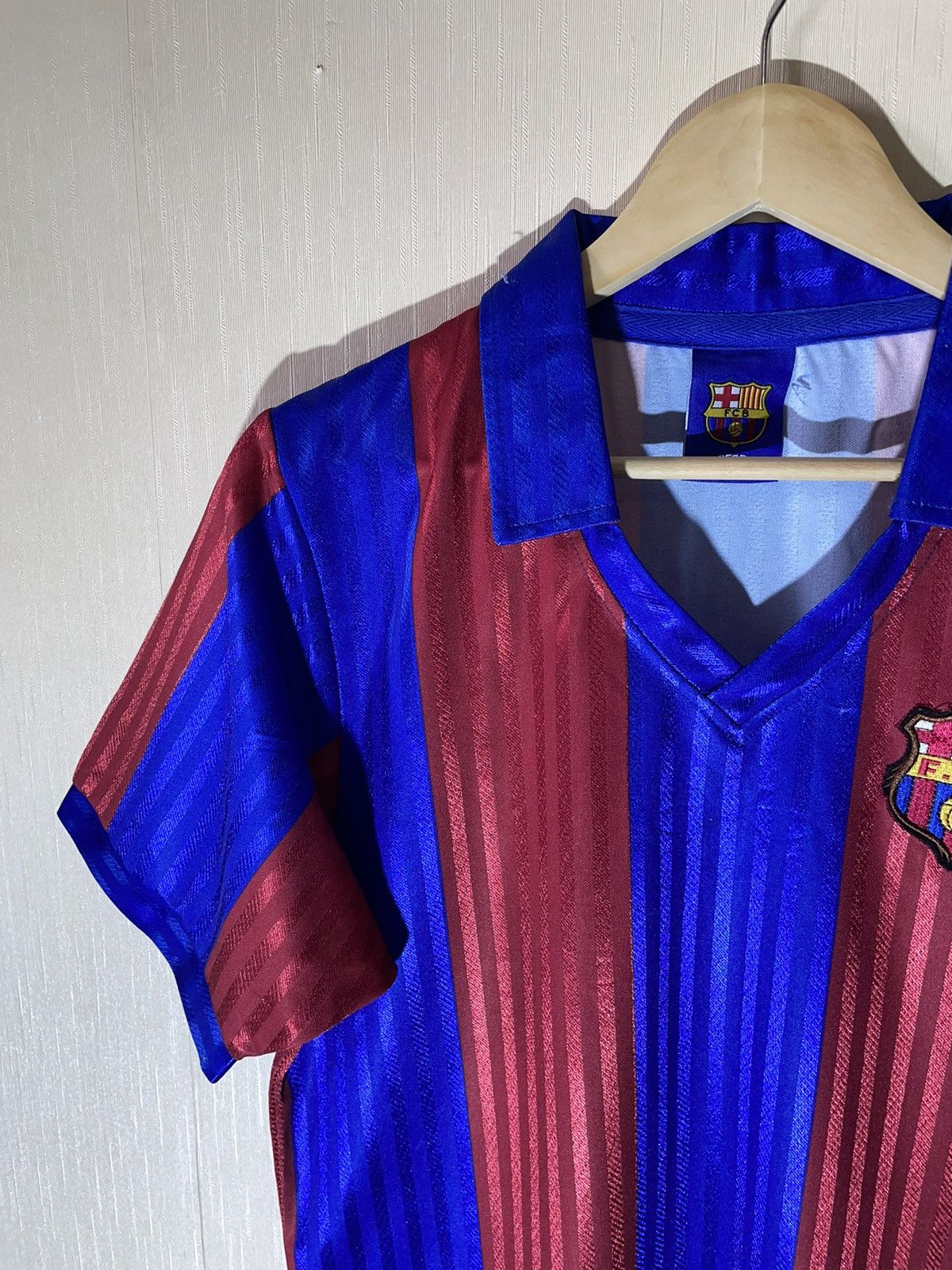 Vintage Barcelona score draw retro jersey vintage Size US M / EU 48-50 / 2 - 3 Thumbnail