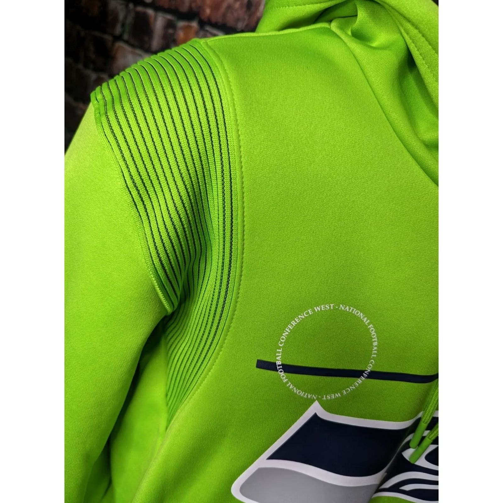 Nike Nike Hoodie Adult Small Green Seattle Seahawks Dri-Fit On-Field Sideline NFL Football SweatShirt Mens Size US S / EU 44-46 / 1 - 6 Thumbnail