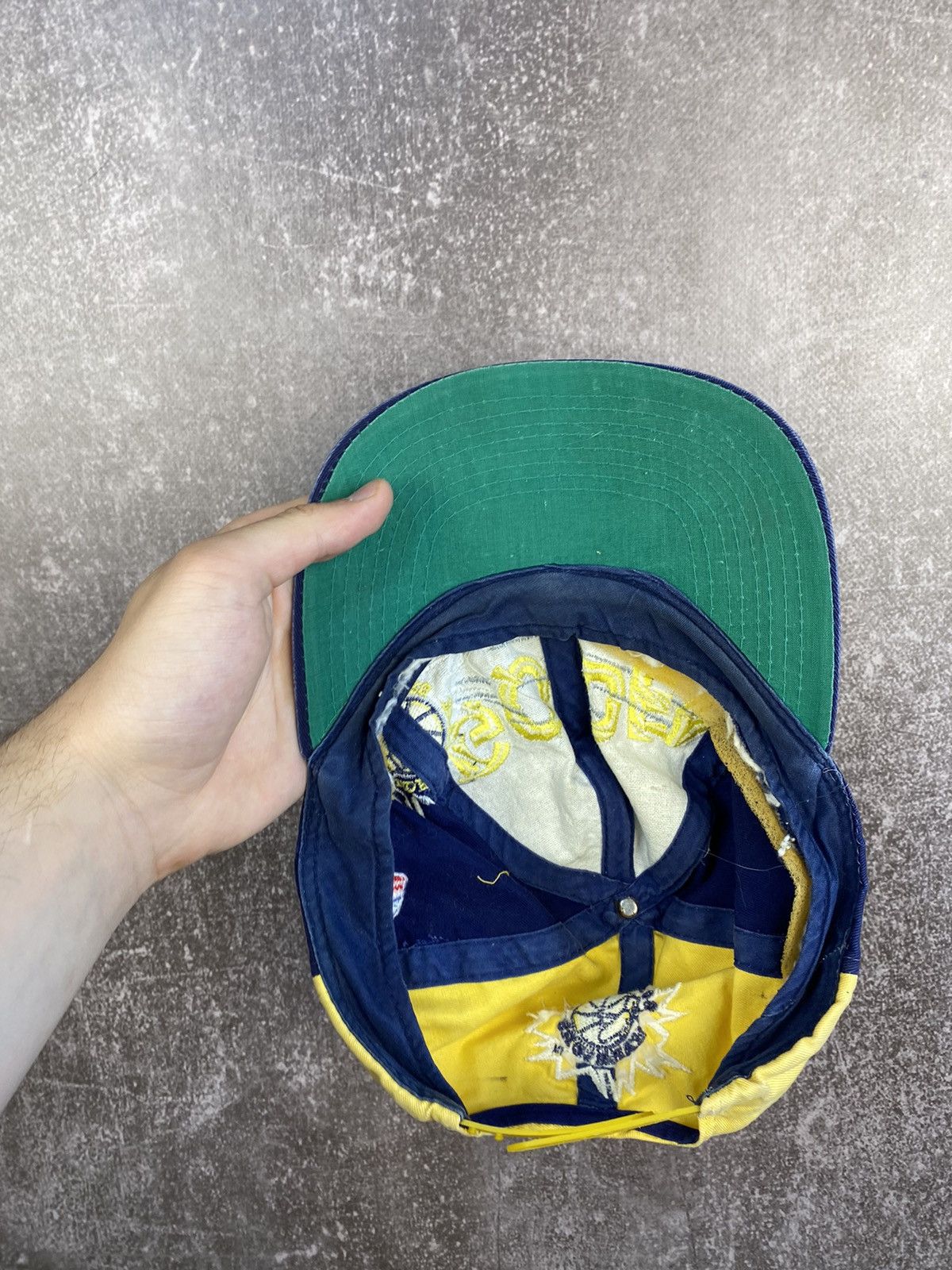NBA × Vintage NOS 90s vintage NBA Golden State Warriors snapback cap DS Size ONE SIZE - 9 Thumbnail