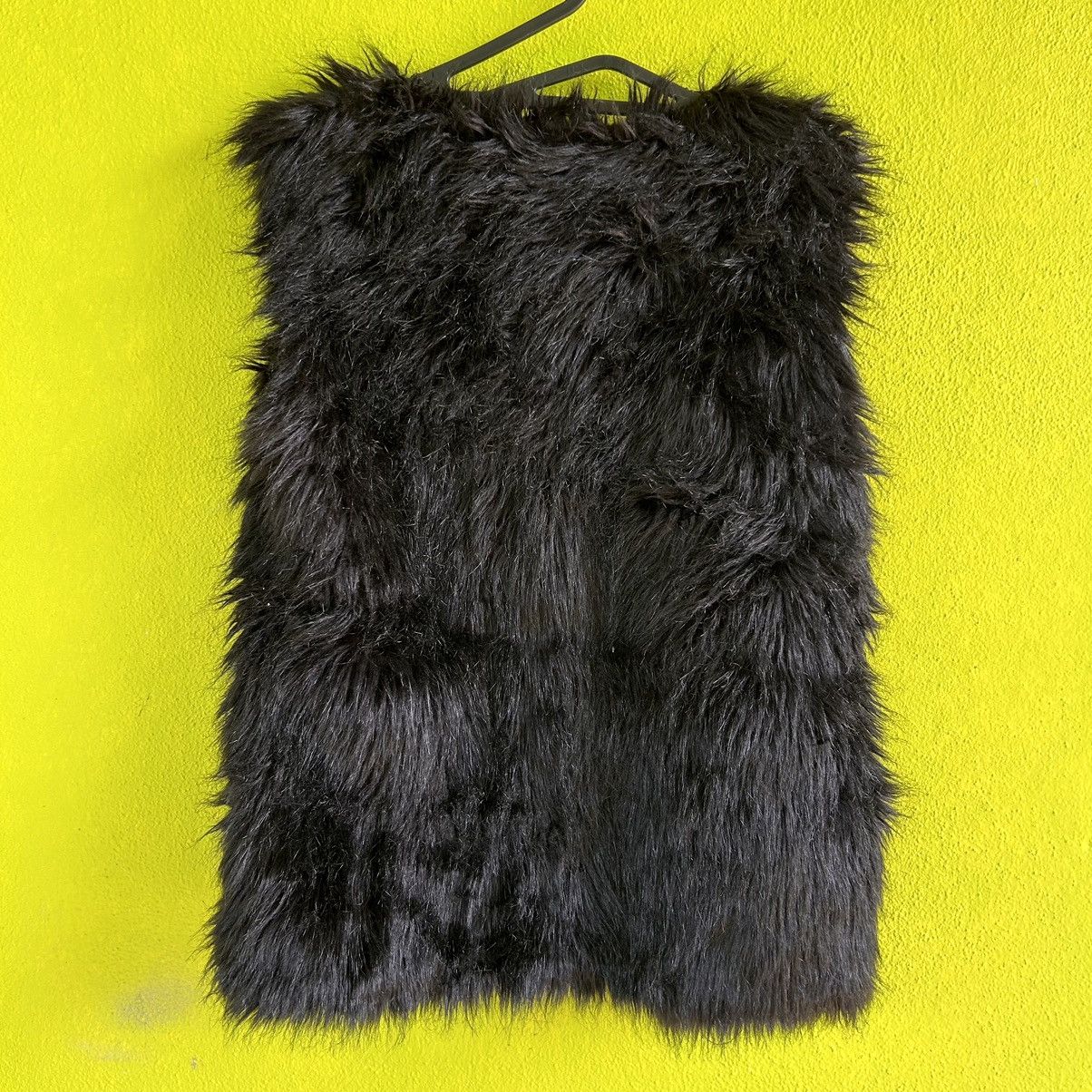 Vintage Vintage Japanese Brand Faux Fur Vest Size XL / US 12-14 / IT 48-50 - 8 Thumbnail
