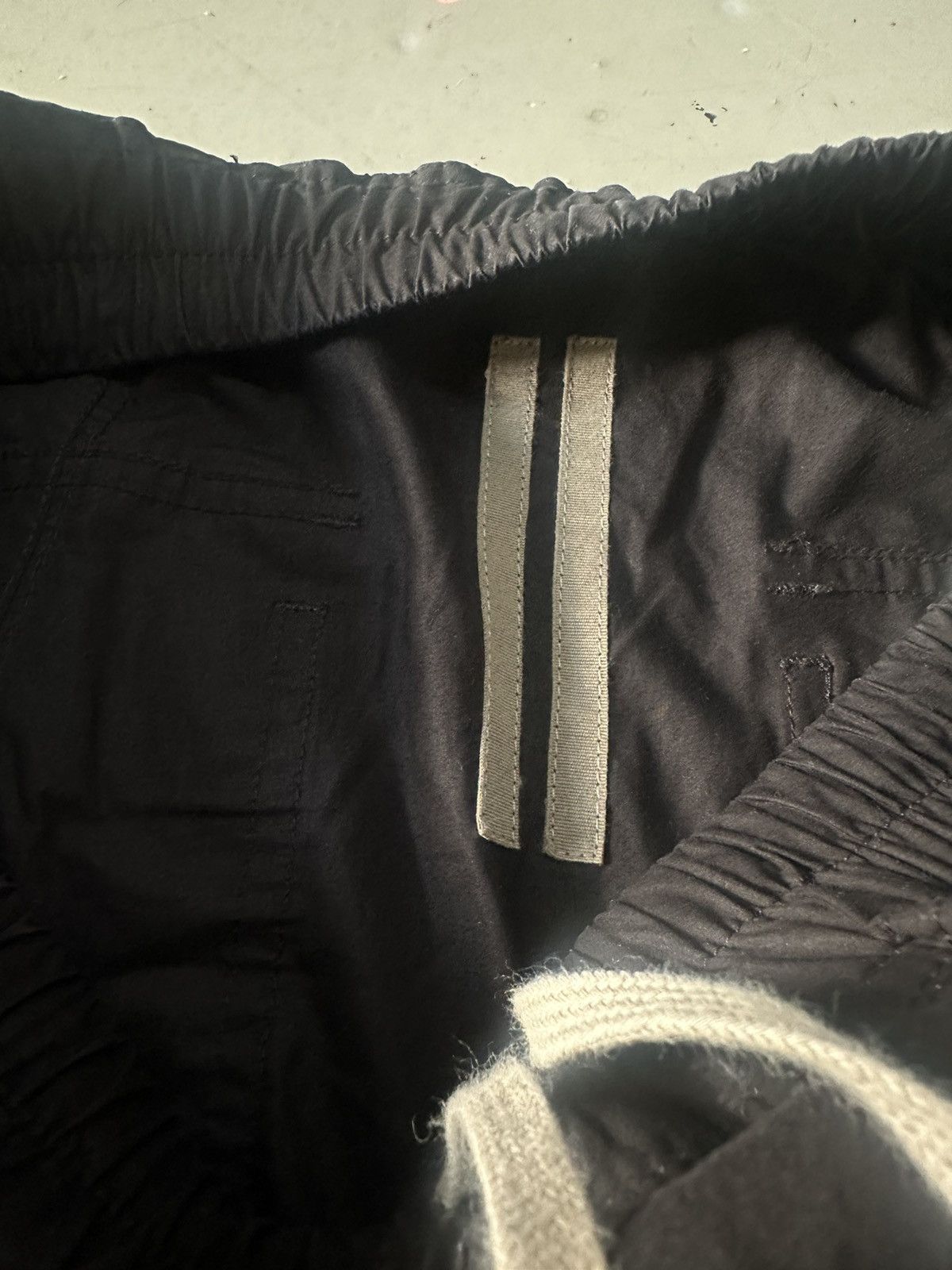 Rick Owens Drkshdw RICK OWENS DRKSHDW Drawstring Cropped Pants Size US 32 / EU 48 - 3 Thumbnail