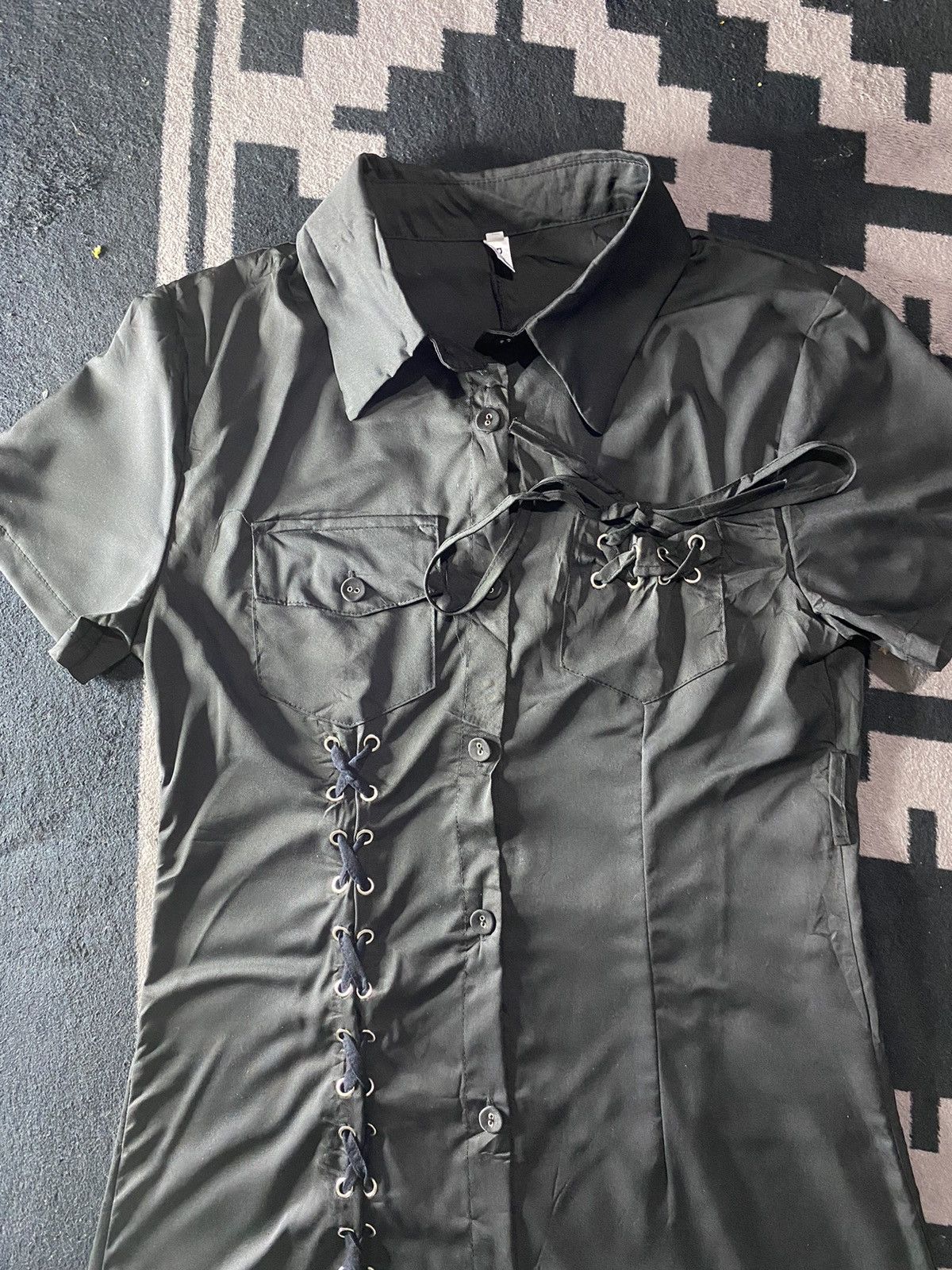 14th Addiction × KMRii × Yasuyuki Ishii Japanese gothic style punk lace button shirts Size US M / EU 48-50 / 2 - 5 Thumbnail