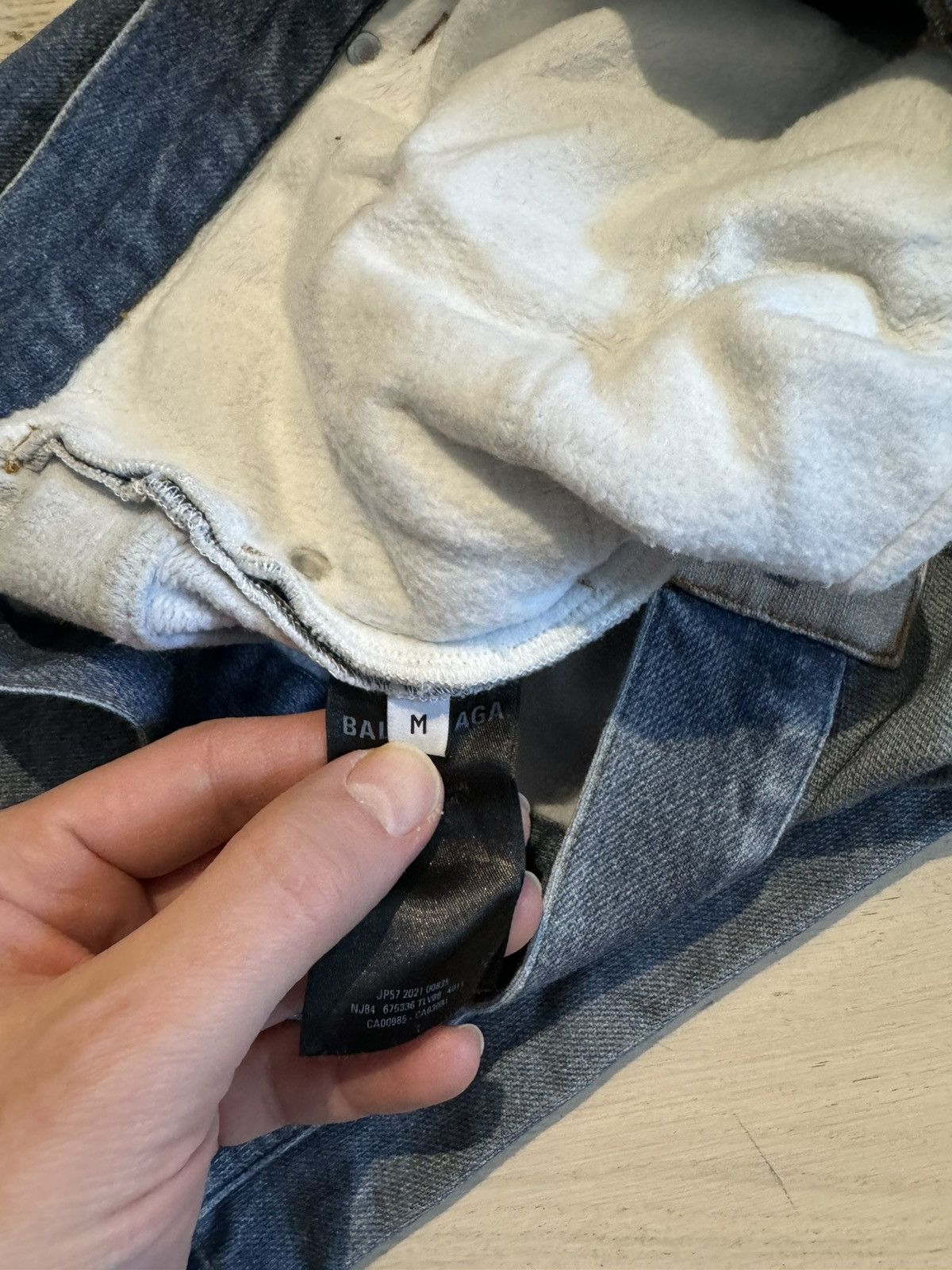Balenciaga Balenciaga Trompe L'Oeil Jeans Size US 32 / EU 48 - 8 Thumbnail