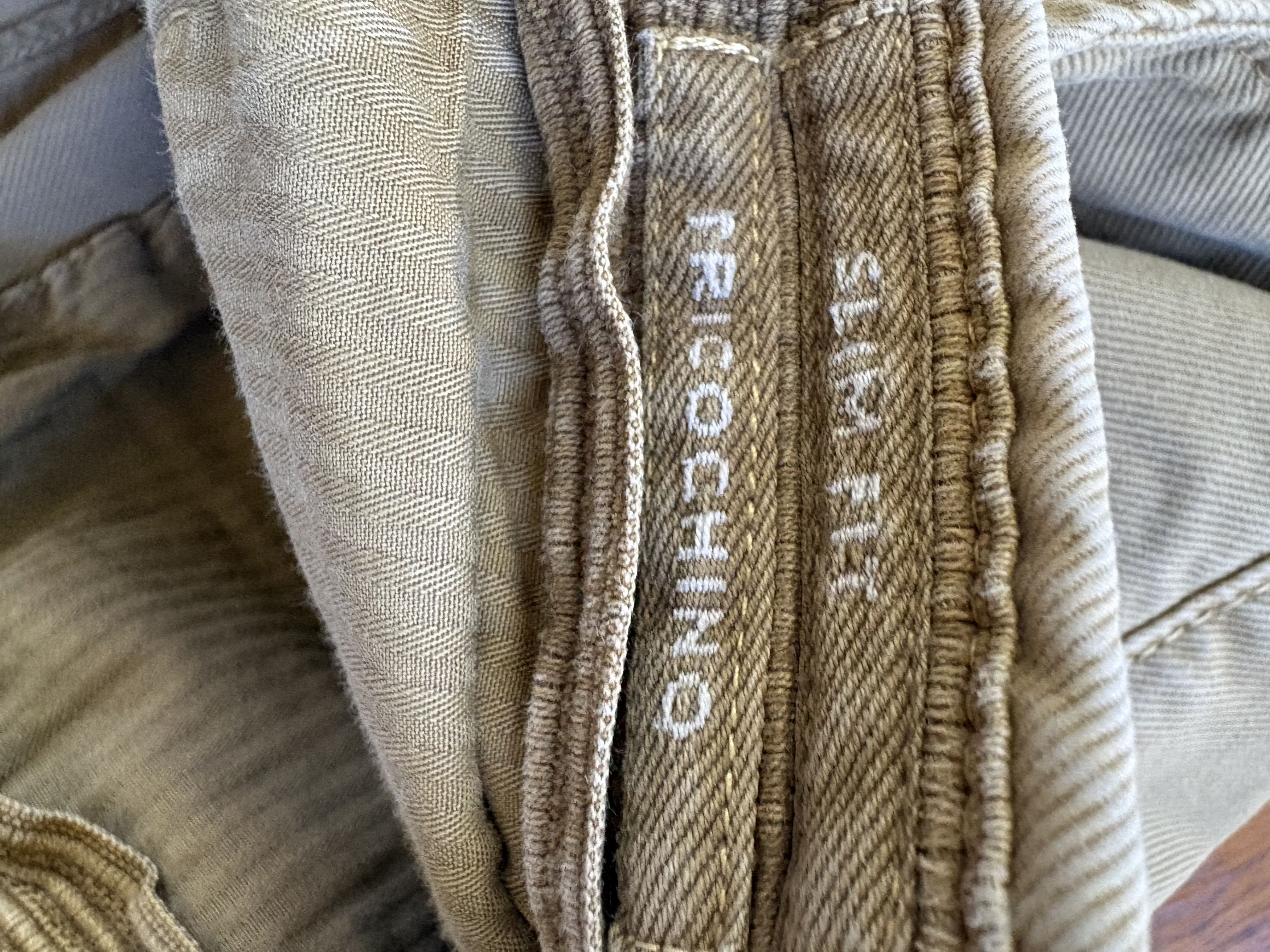 Incotex Incotex Khaki Slim Slacks 33 Size US 33 - 4 Thumbnail