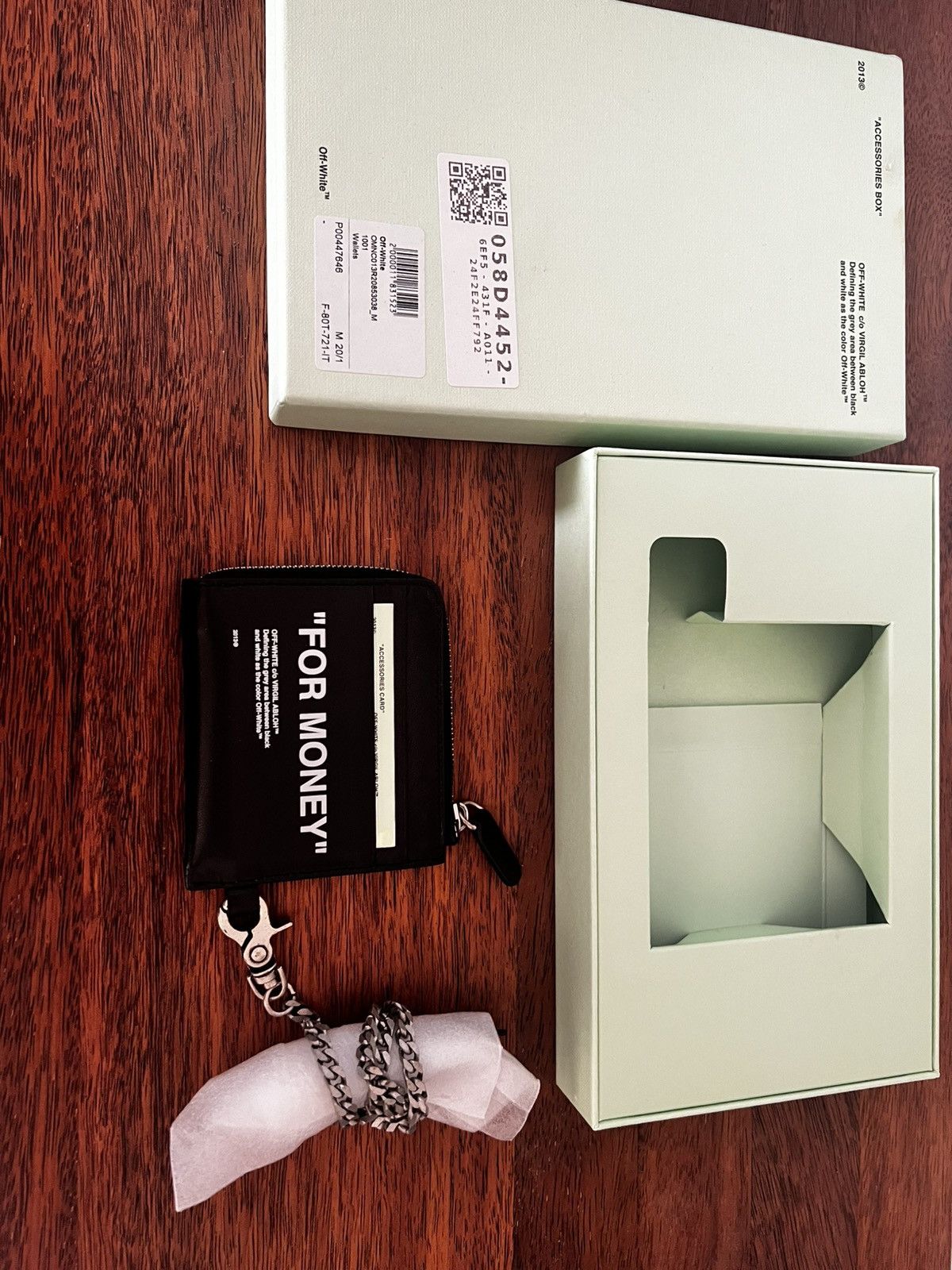 Off-White Off-White Wallet “FOR MONEY” Size ONE SIZE - 4 Thumbnail