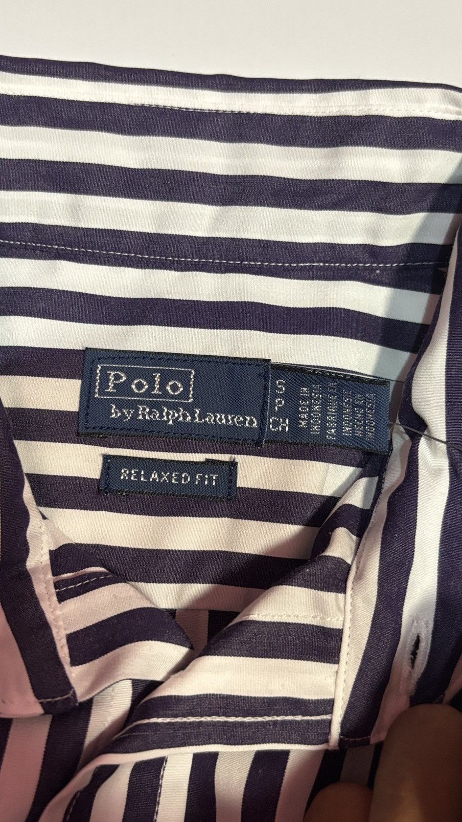 Polo Ralph Lauren Stripe Shirt Polo Ralph Lauren Purple Size S / US 4 / IT 40 - 5 Thumbnail
