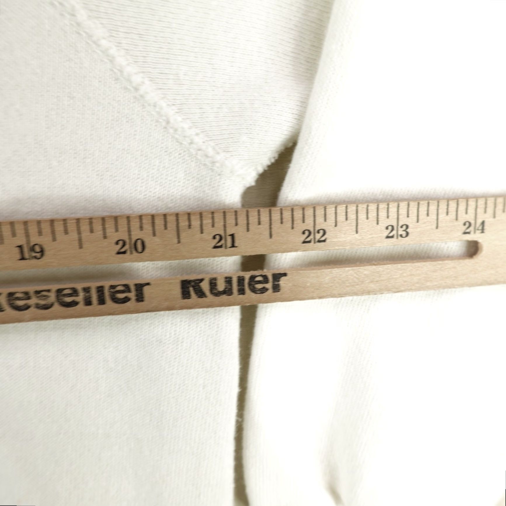 Vintage Vintage Bugs Bunny Sweatshirt Proud To Be American Artex USA 90s Mens Large White Size US L / EU 52-54 / 3 - 6 Thumbnail