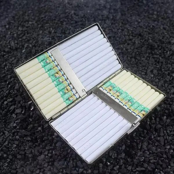 VIBE Portable Aluminum Slim Cigarete Case Size ONE SIZE - 3 Thumbnail