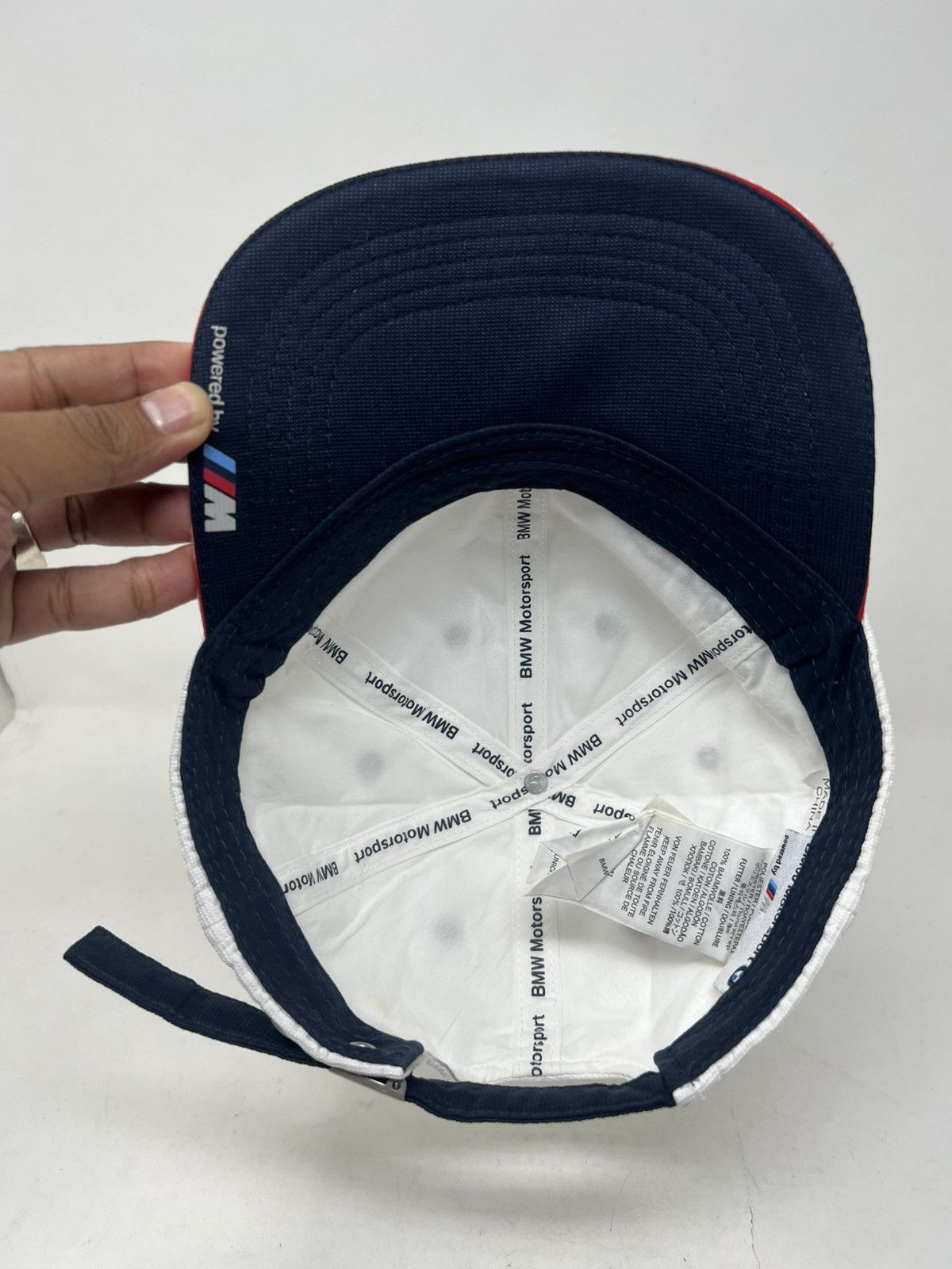 BMW BMW Motorsport Hat Size ONE SIZE - 8 Thumbnail