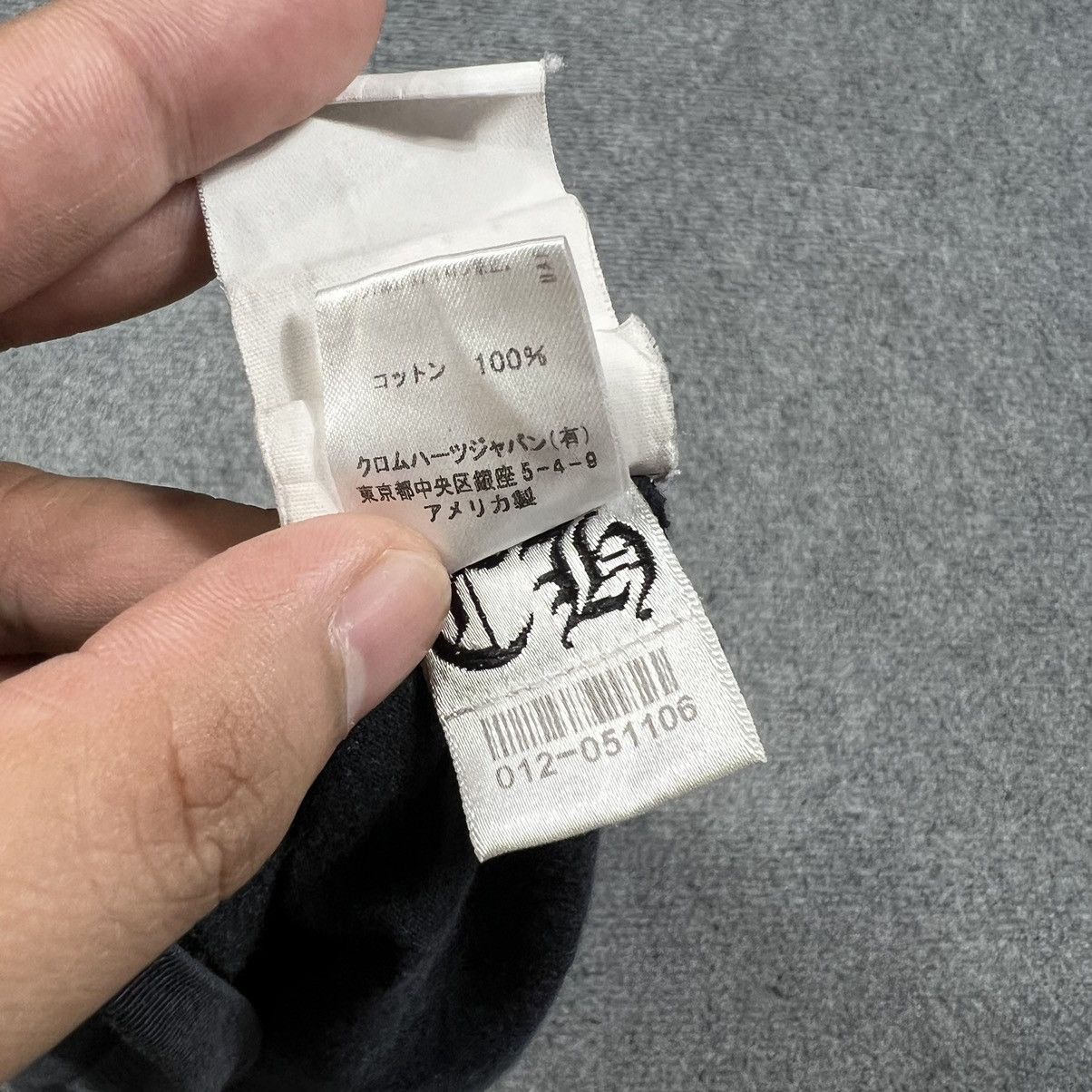Chrome Hearts Chrome hearts fleur knee monogram black tee Size US L / EU 52-54 / 3 - 10 Thumbnail