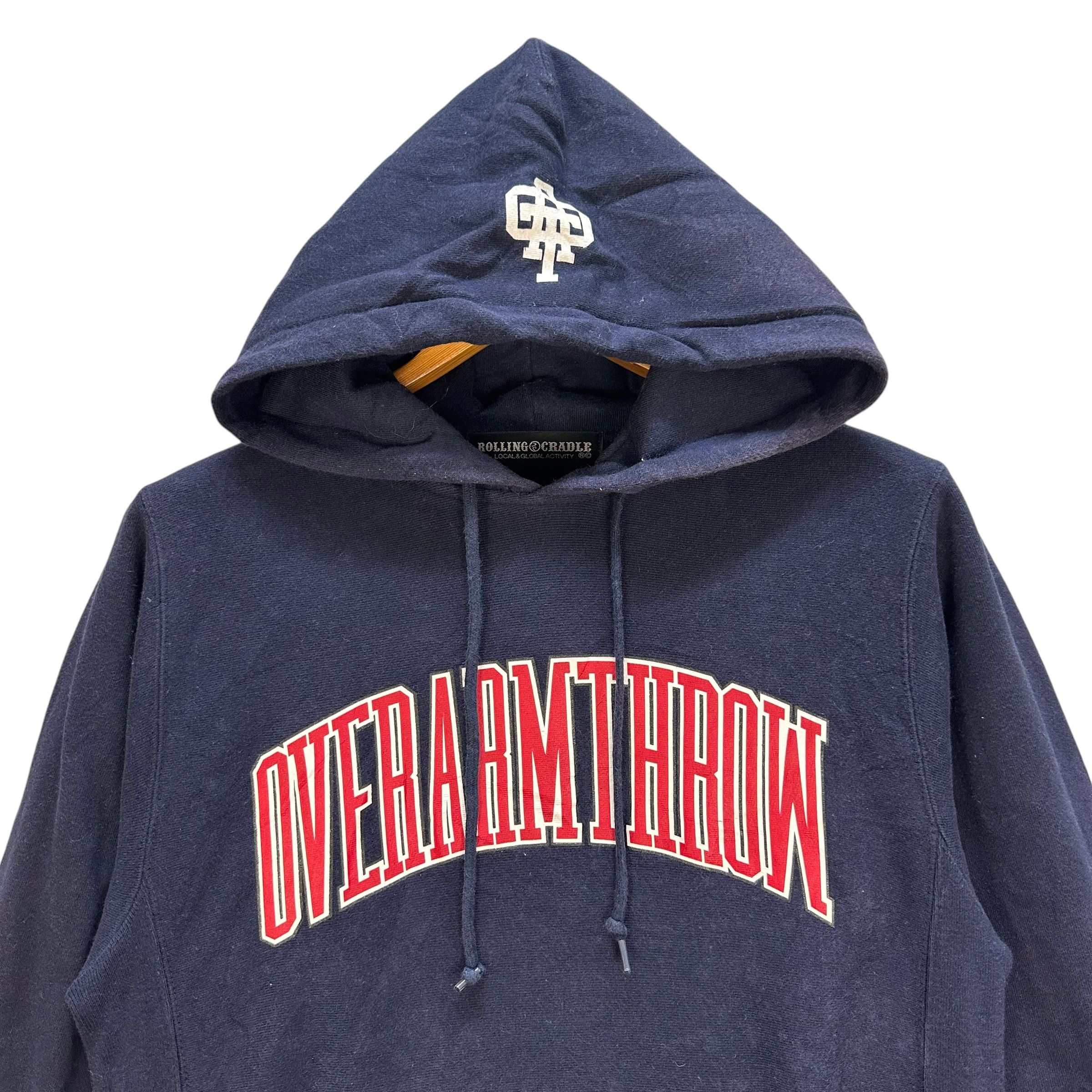 Japanese Brand ROLLING & CRADLE OVERARMTHROW Pullover Hoodies #A5-0127 Size US S / EU 44-46 / 1 - 2 Thumbnail