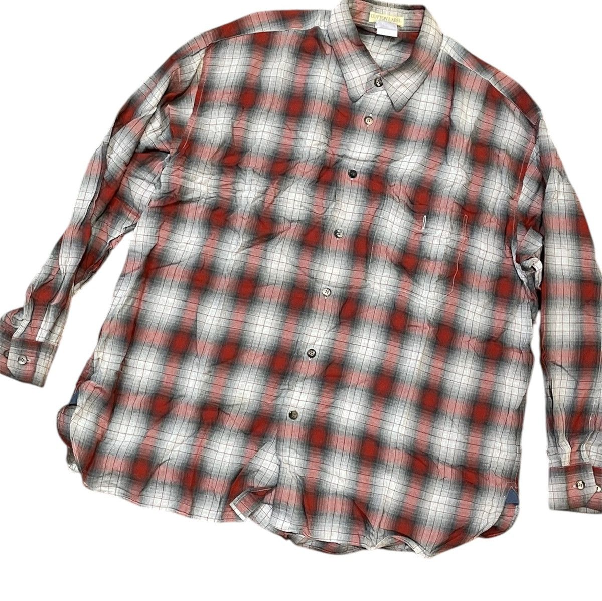 Issey Miyake Issey miyake cotton label flowy plaid button up shirt Size US XL / EU 56 / 4 - 2 Thumbnail