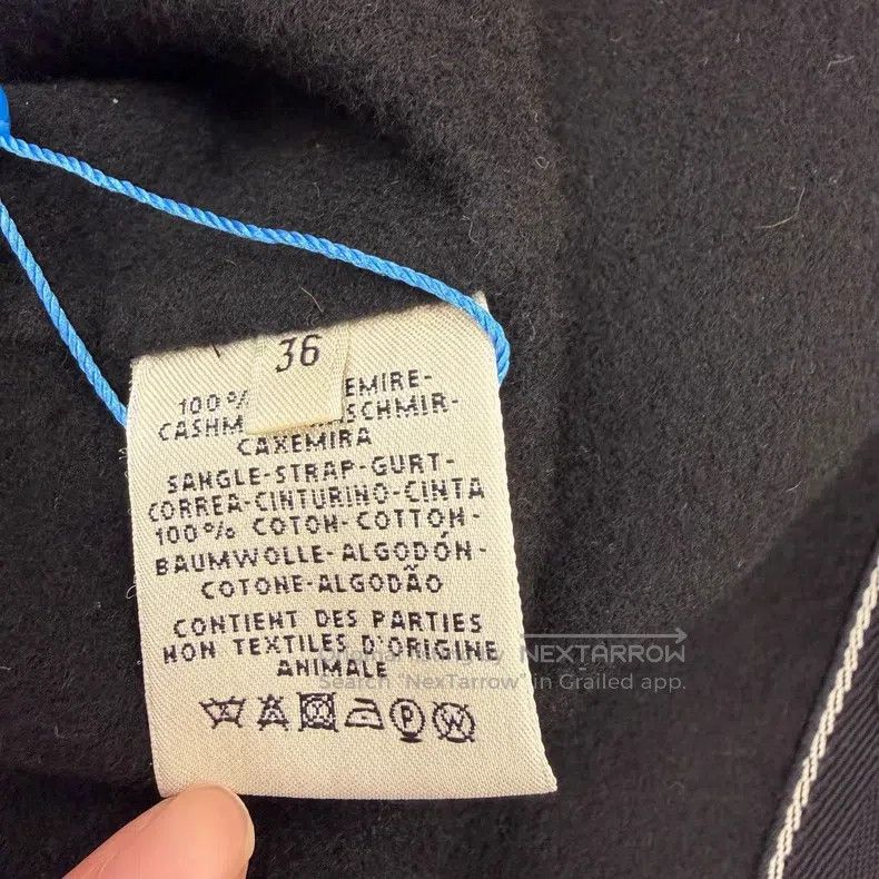 Hermes Hermes Black Cashmere Hooded Casual Jacket Size XS / US 0-2 / IT 36-38 - 4 Thumbnail