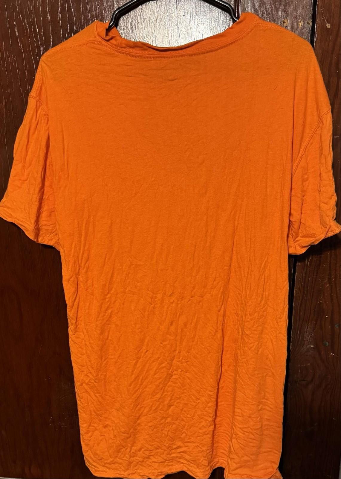 Nike Syracuse Orangemen Logo Tee Men's XL Orange Size ONE SIZE - 2 Thumbnail