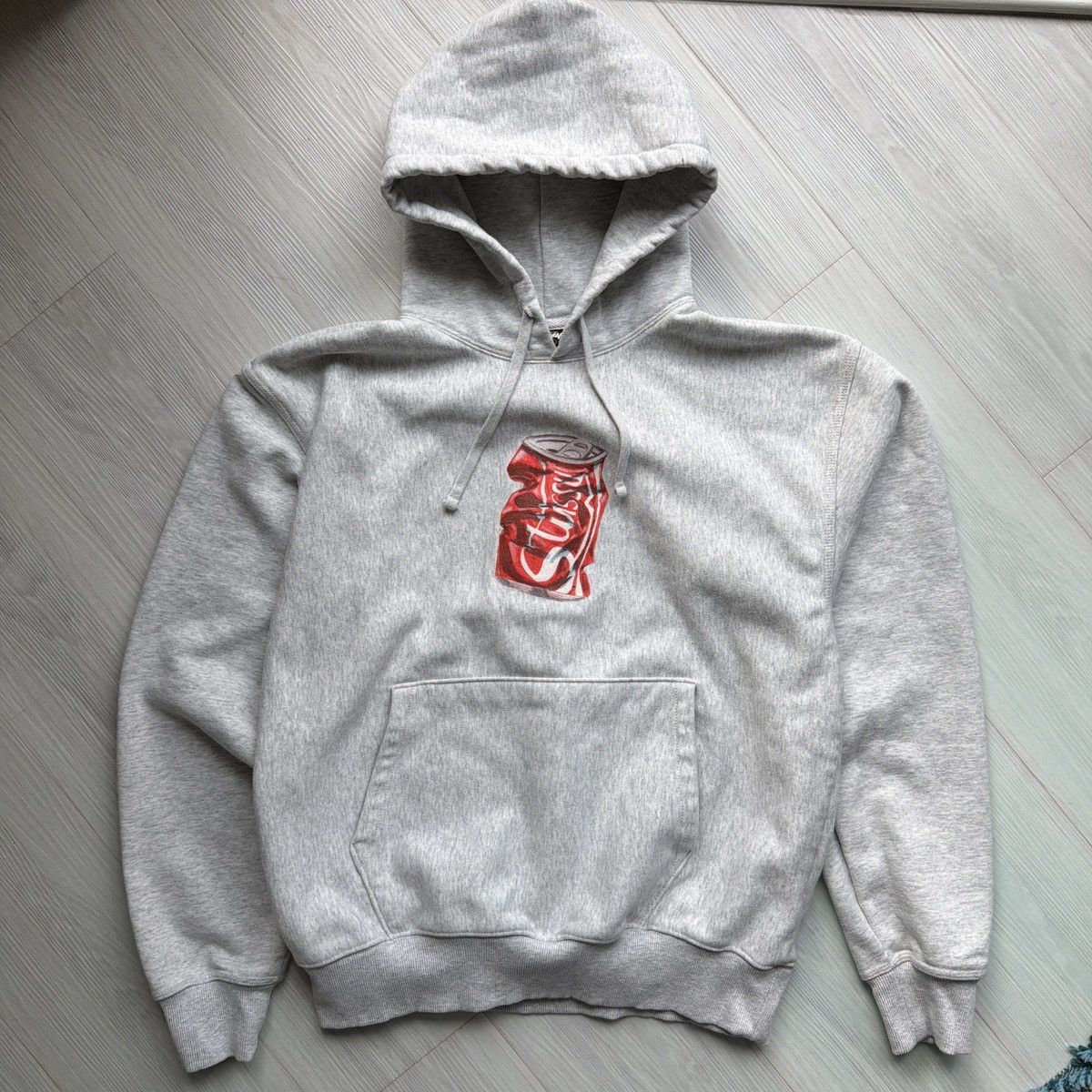 Stussy Soda Can hoodie ash heather grey