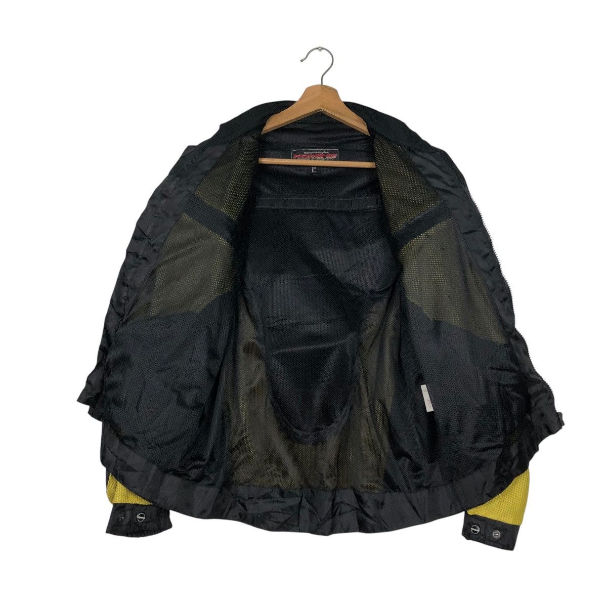 Japanese Brand 🔥VINTAGE BIKER JACKET MOTORCYCLE KOMINE PADDING SAFEY CARGO Size US L / EU 52-54 / 3 - 15 Thumbnail
