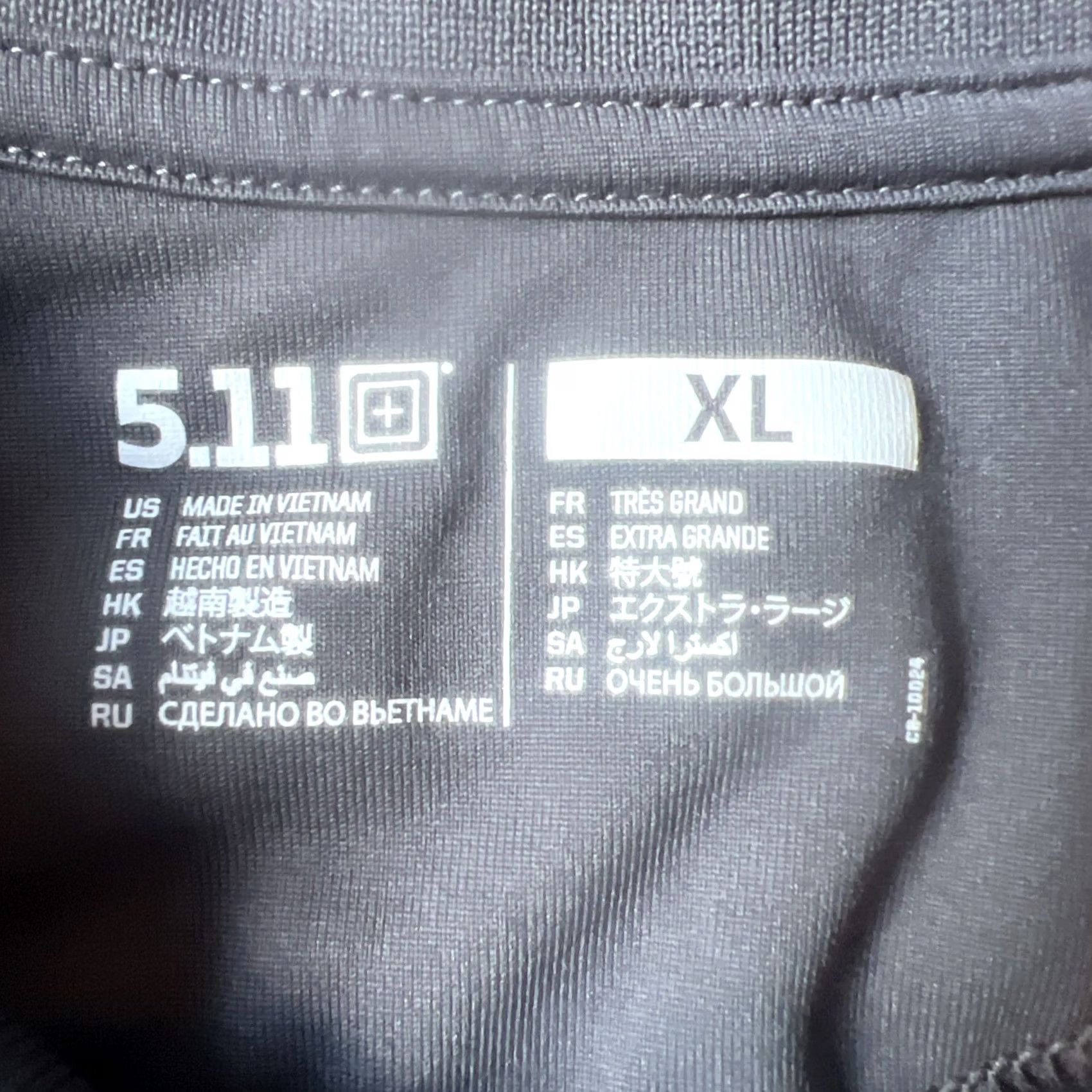 Vintage 5.11 Tactical Polo Shirt Adult Gray XL Regular Short Sleeve Logo Pelican Case Crewneck/Collar Polo Shirt Men Size US XL / EU 56 / 4 - 6 Thumbnail