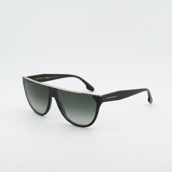 Victoria Beckham VB682S 305 Sunglasses Green Aviator Frame display picture 2