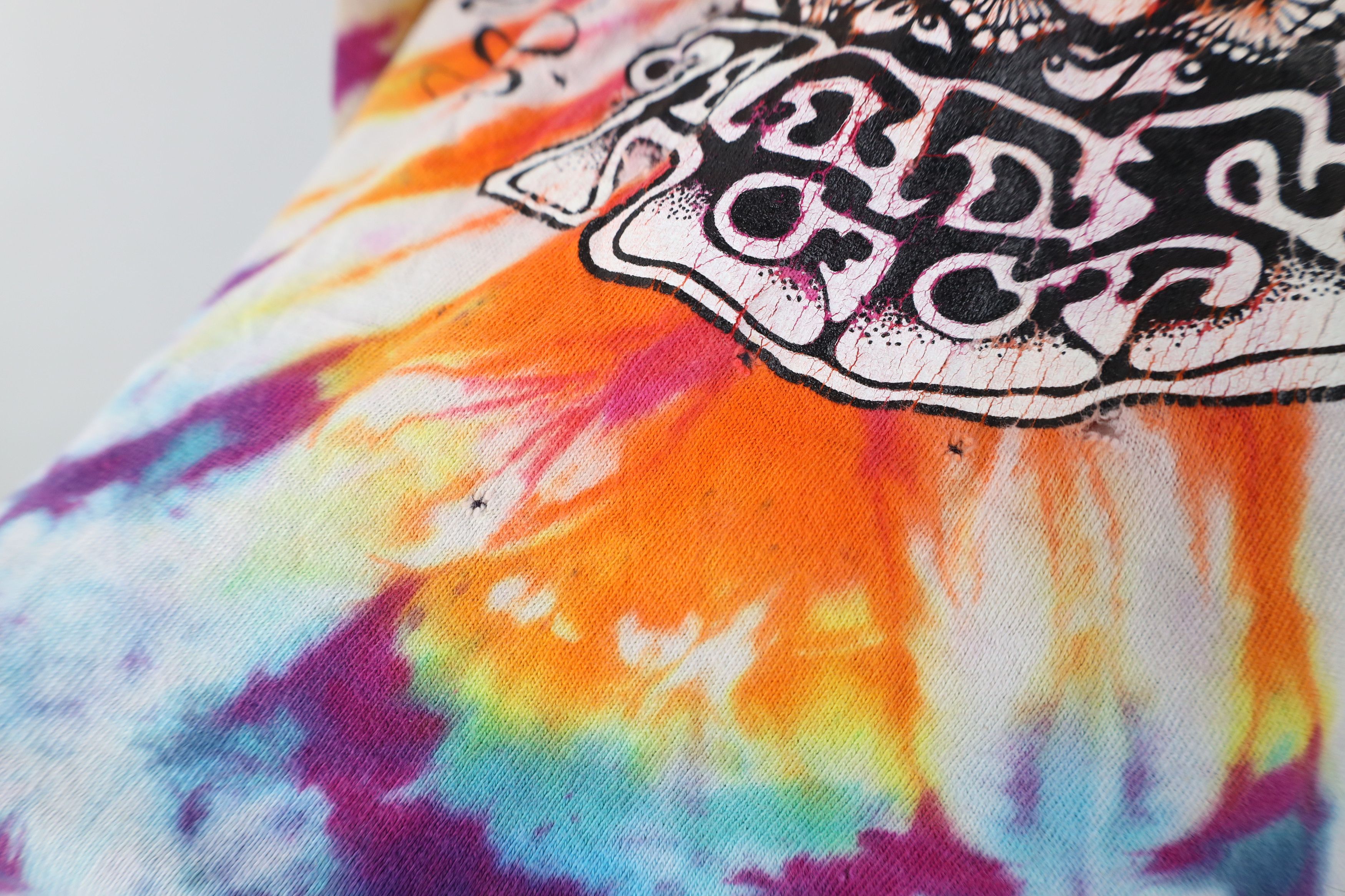Vintage Vintage 90s Jester Tees Grateful Dead Tie Dye T-Shirt USA Size US XL / EU 56 / 4 - 9 Thumbnail