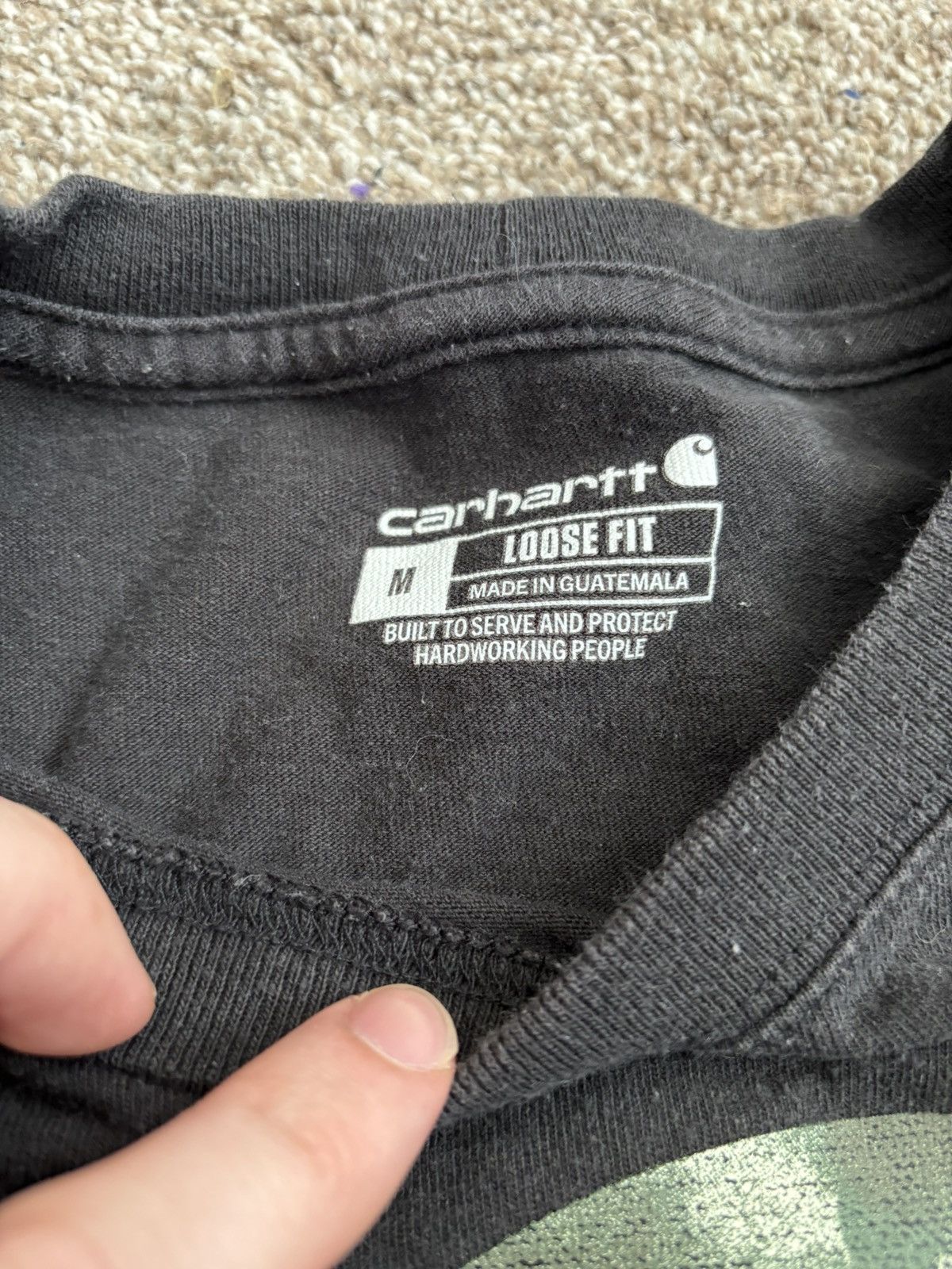 Carhartt Carhartt Brown and Green Logo Tee Size US M / EU 48-50 / 2 - 5 Thumbnail
