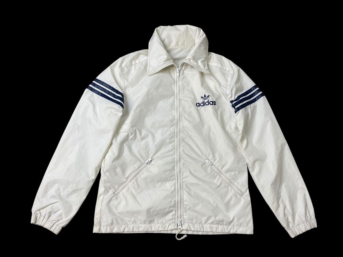 Adidas Vintage Adidas Windbreaker Hoodie Streetwear Size US M / EU 48-50 / 2 - 1 Thumbnail
