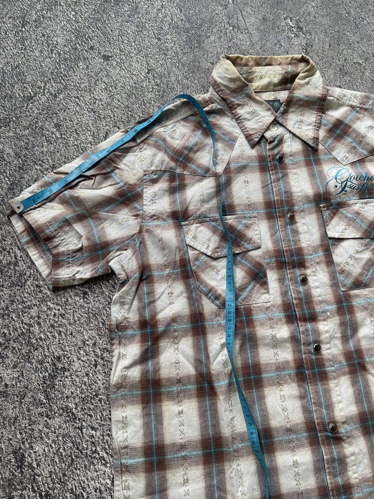 Japanese Brand Y2K Gotcha ifsixwasnine button shirt Size US L / EU 52-54 / 3 - 12 Thumbnail