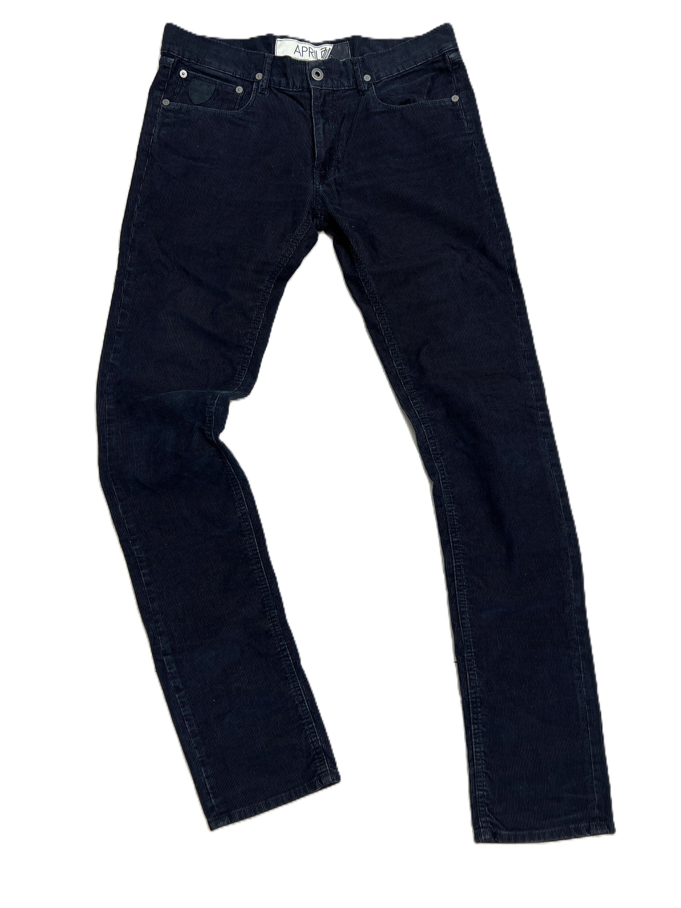 Jean Skinny April 77 Overdrive Sabbath Pour Homme - Taille M - Bleu Darkwash Délavé - Style Punk Rock