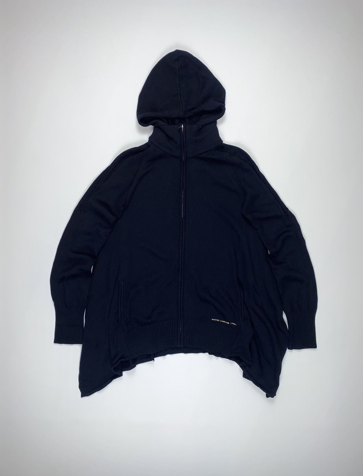 Marithe + Francois Girbaud 🚨 Marithe + Francois Girbaud asymmetrical zip hoodie blue XL Size XL / US 12-14 / IT 48-50 - 1 Thumbnail