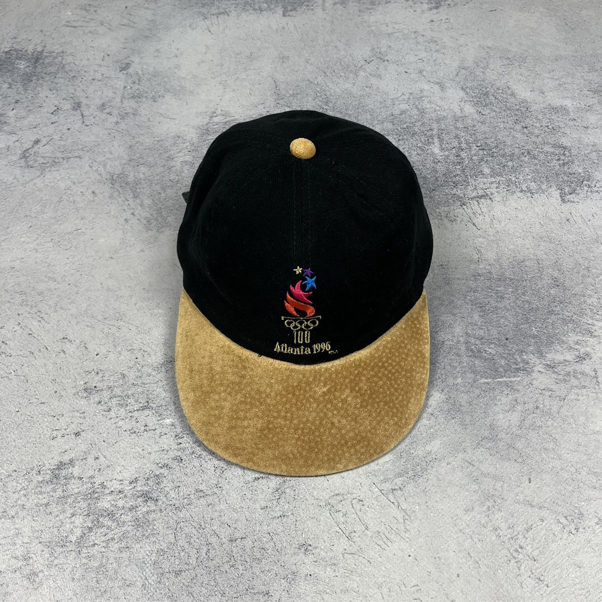 USA Olympics Vintage Atlanta McDonalds olympic games cap 1996 Size ONE SIZE - 3 Thumbnail