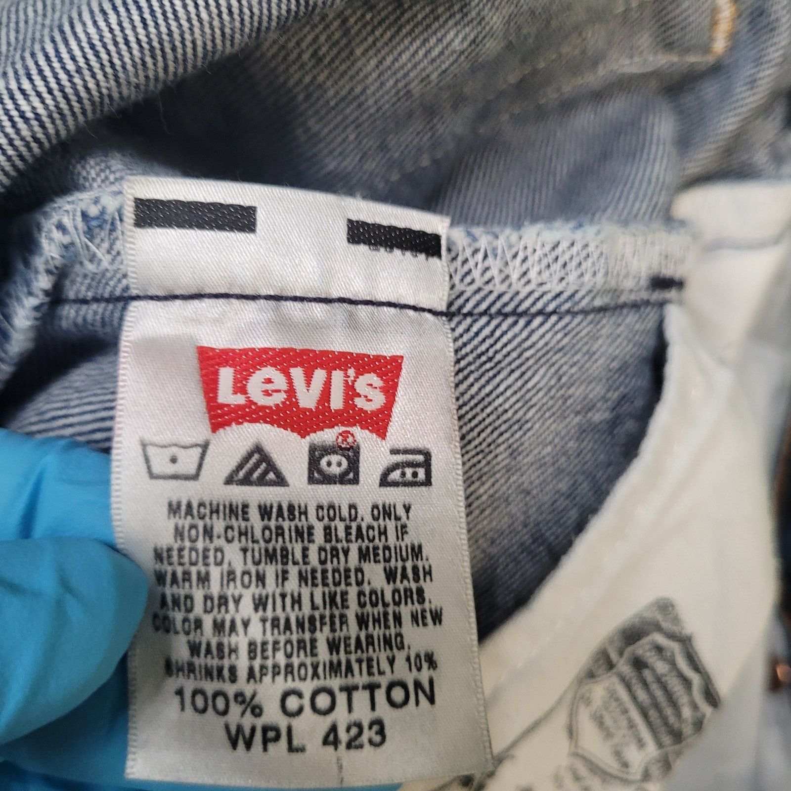 Levi's Levis 501 XX Straight Leg Jeans Waist 36 Inseam 28 Tag 36x30 Size US 36 / EU 52 - 9 Thumbnail