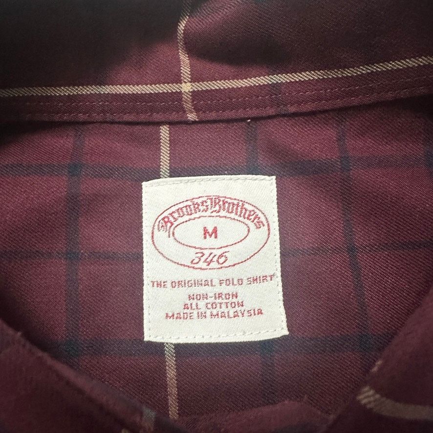 Brooks Brothers Brooks Brothers red plaid button down size M Size US M / EU 48-50 / 2 - 5 Thumbnail