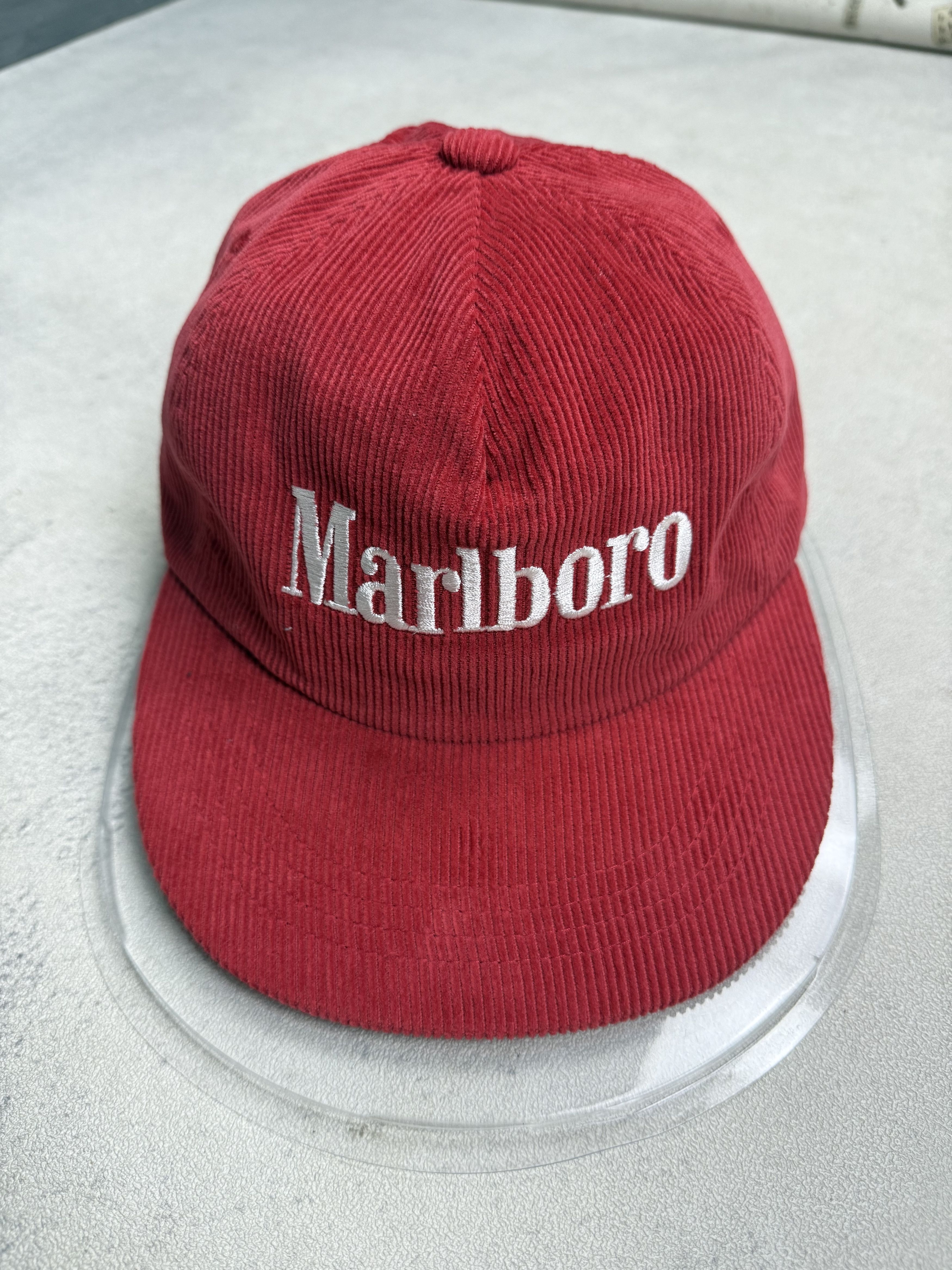 Marlboro Marlboro Corduroy Hat Size ONE SIZE - 1 Thumbnail
