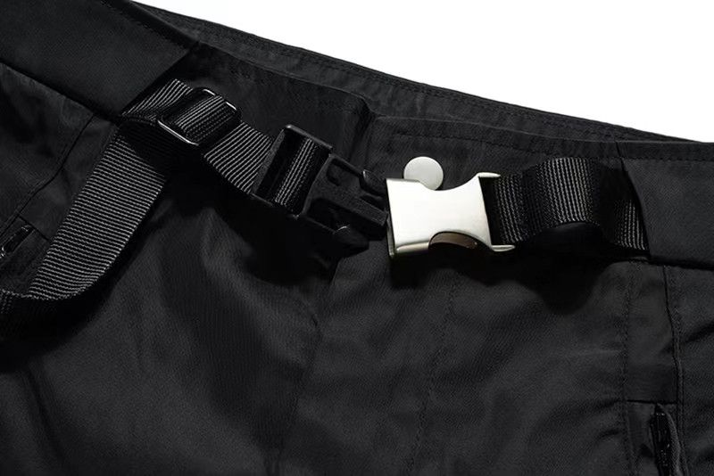 Designer × Japanese Brand × Vintage Vintage Street Loose Micro Flare Nylon Casual Pants Size US 28 / EU 44 - 7 Thumbnail