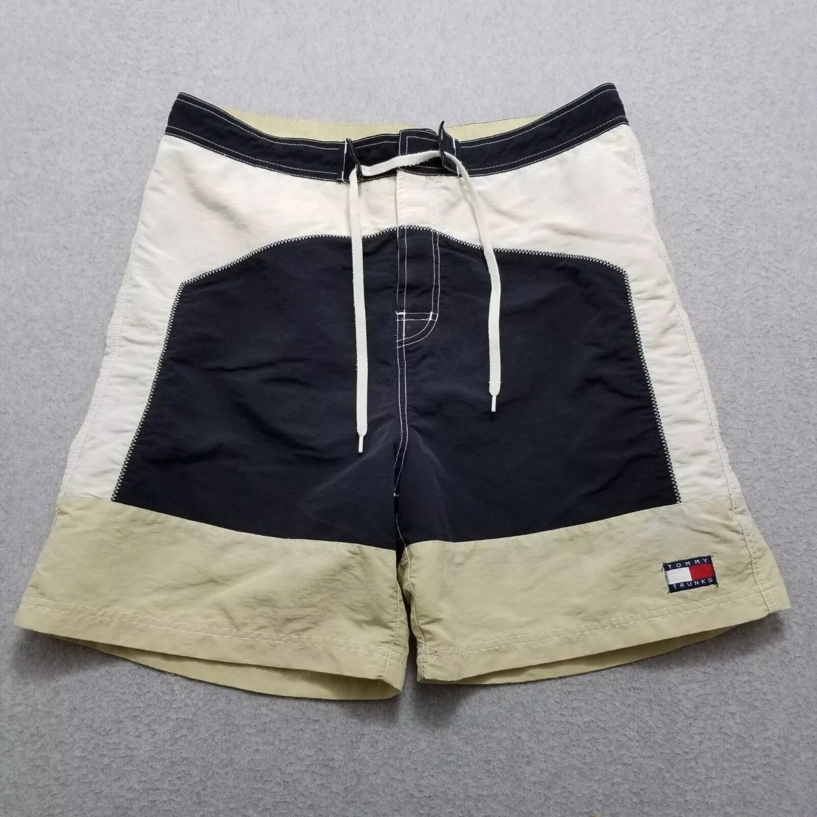 Tommy Hilfiger Tommy Hilfiger Swim Trunks Mens XL Shorts Drawstring Logo Size US 36 / EU 52 - 1 Thumbnail
