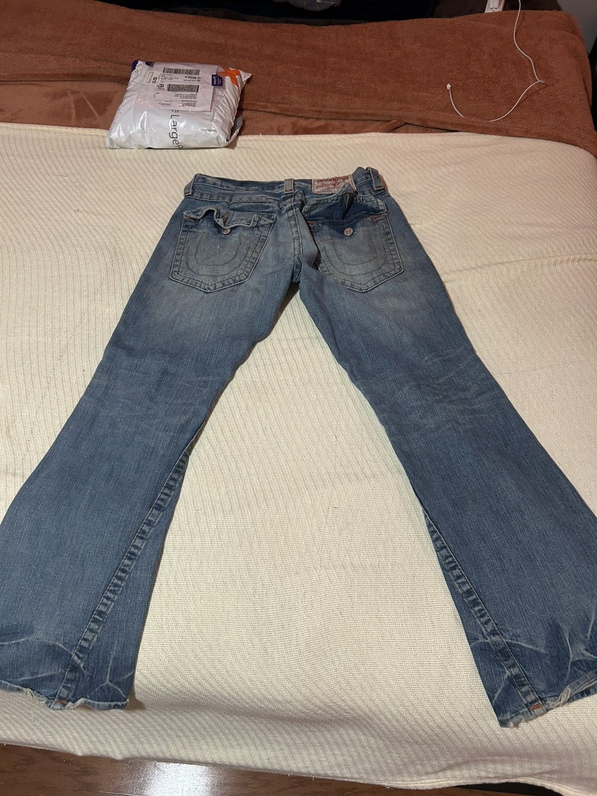 True Religion × Vintage True Religion bell bottom jeans y2k Size US 34 / EU 50 - 2 Thumbnail