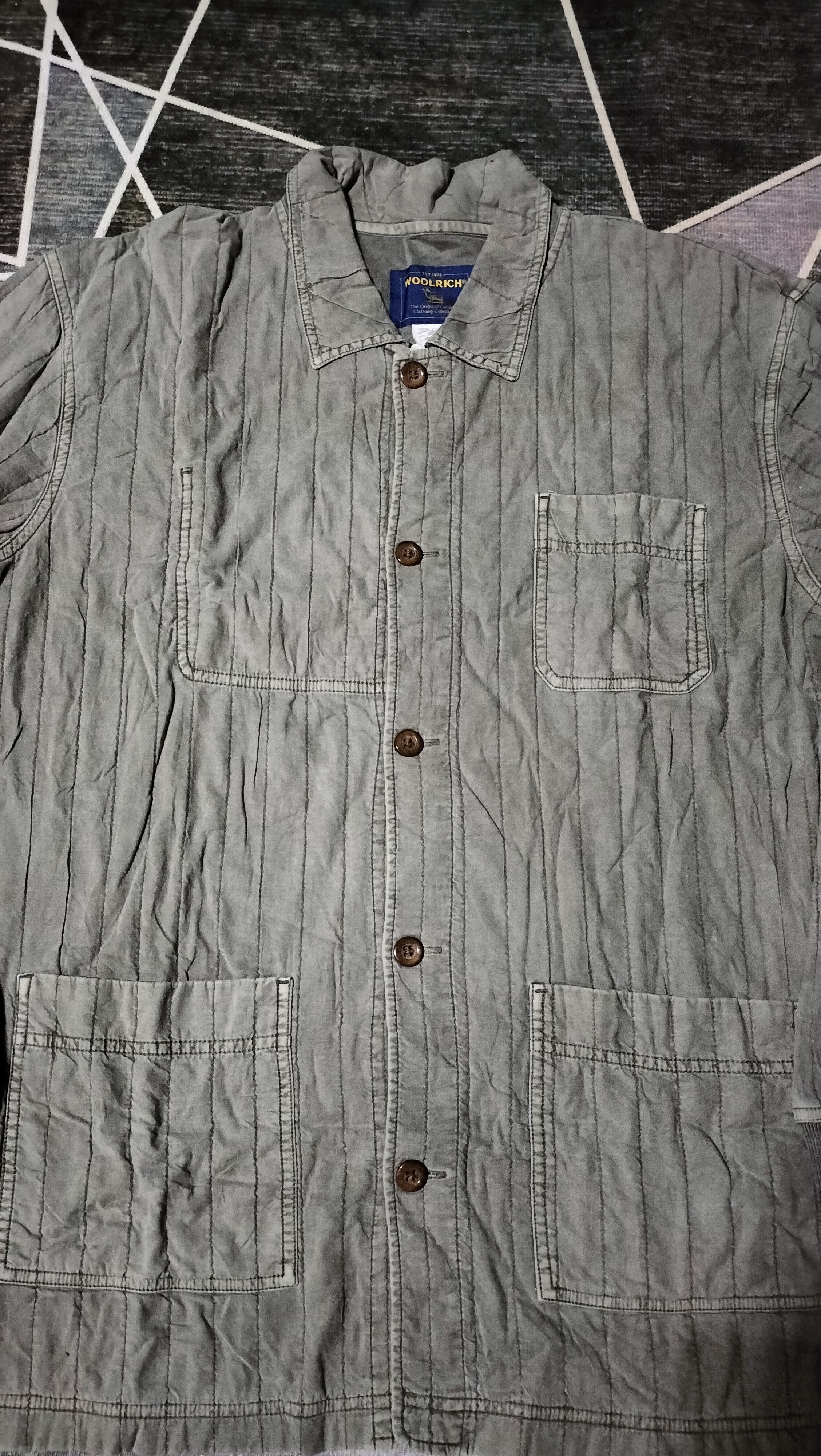 Vintage Vintage Spring Woolrich Jacket Fashion Workers Size US XL / EU 56 / 4 - 4 Thumbnail