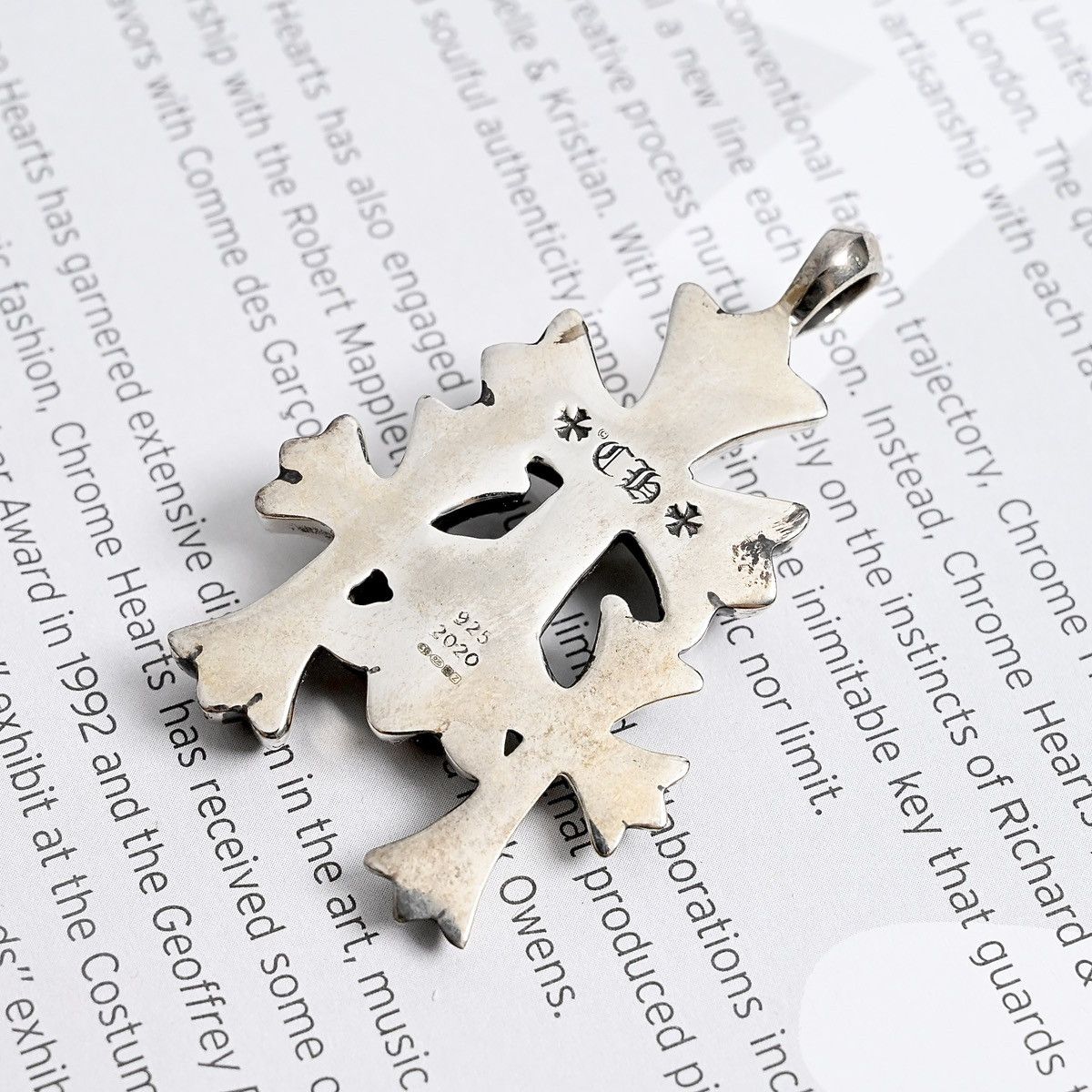 Chrome Hearts CHROME HEARTS TRIPPLE CROS CHARM SILVER Size ONE SIZE - 7 Thumbnail