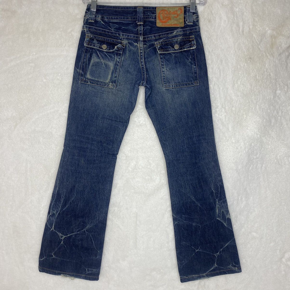 Hysteric Glamour Vintage Hysteric Glamour Boot Cut Flare Denim Pocket Jeans Size 30" / US 8 / IT 44 - 2 Thumbnail