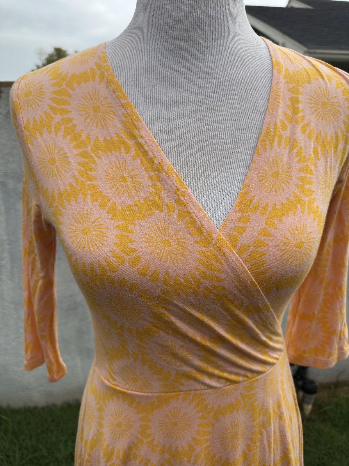 Other PreOwned Figting Eel Dress Orange Women's Small Size S / US 4 / IT 40 - 3 Thumbnail