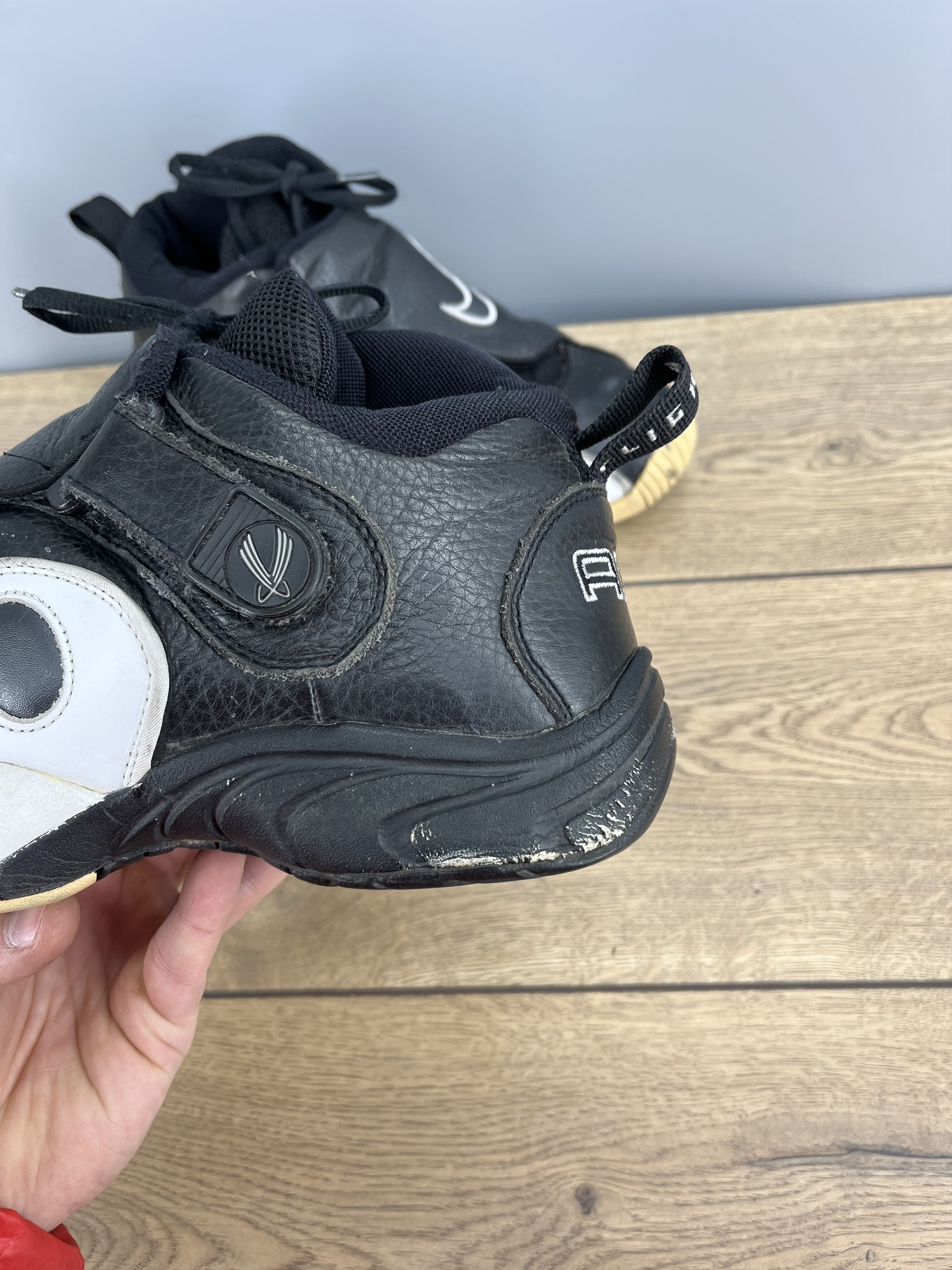 Vintage Nike Air Bill Flicht OG 1999 Black White US 12 EU 46 Size US 12 / EU 45 - 8 Thumbnail