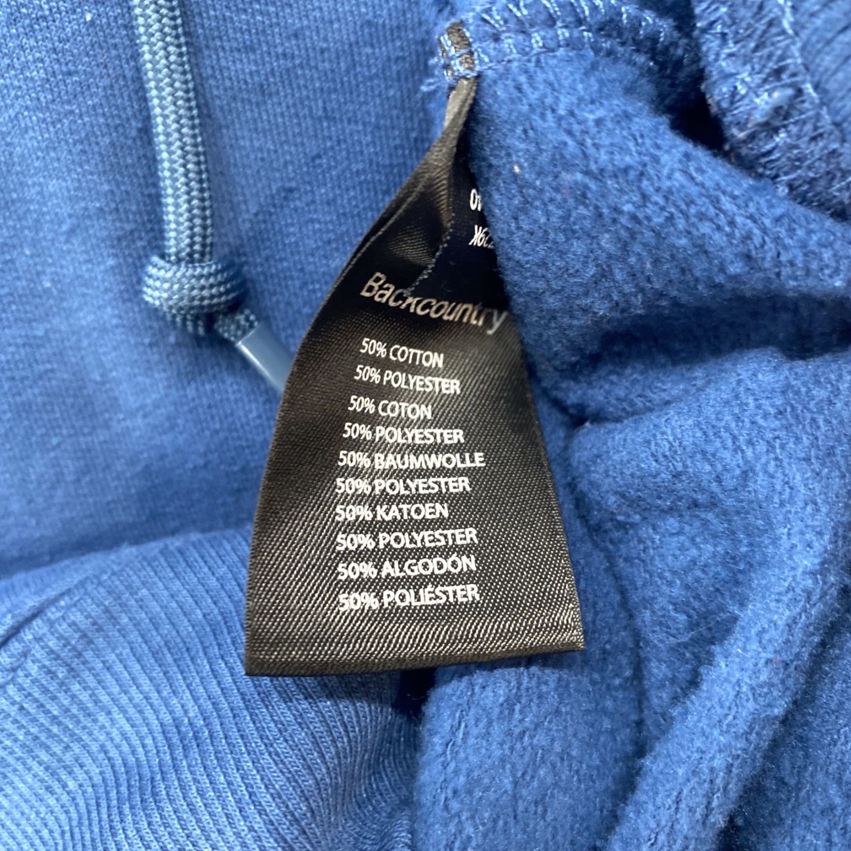Vintage Backcountry Women’s Blank Blue Pullover Hoodie Sweatshirt XS Size Hoodie Women Blue Pullover Hooded Activewear XS Size XS / US 0-2 / IT 36-38 - 4 Thumbnail