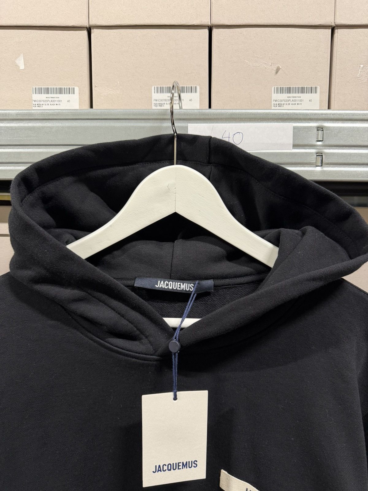 Jacquemus Jacquemus Gros Grain Hoodie NEW 495$ Size US XL / EU 56 / 4 - 2 Thumbnail