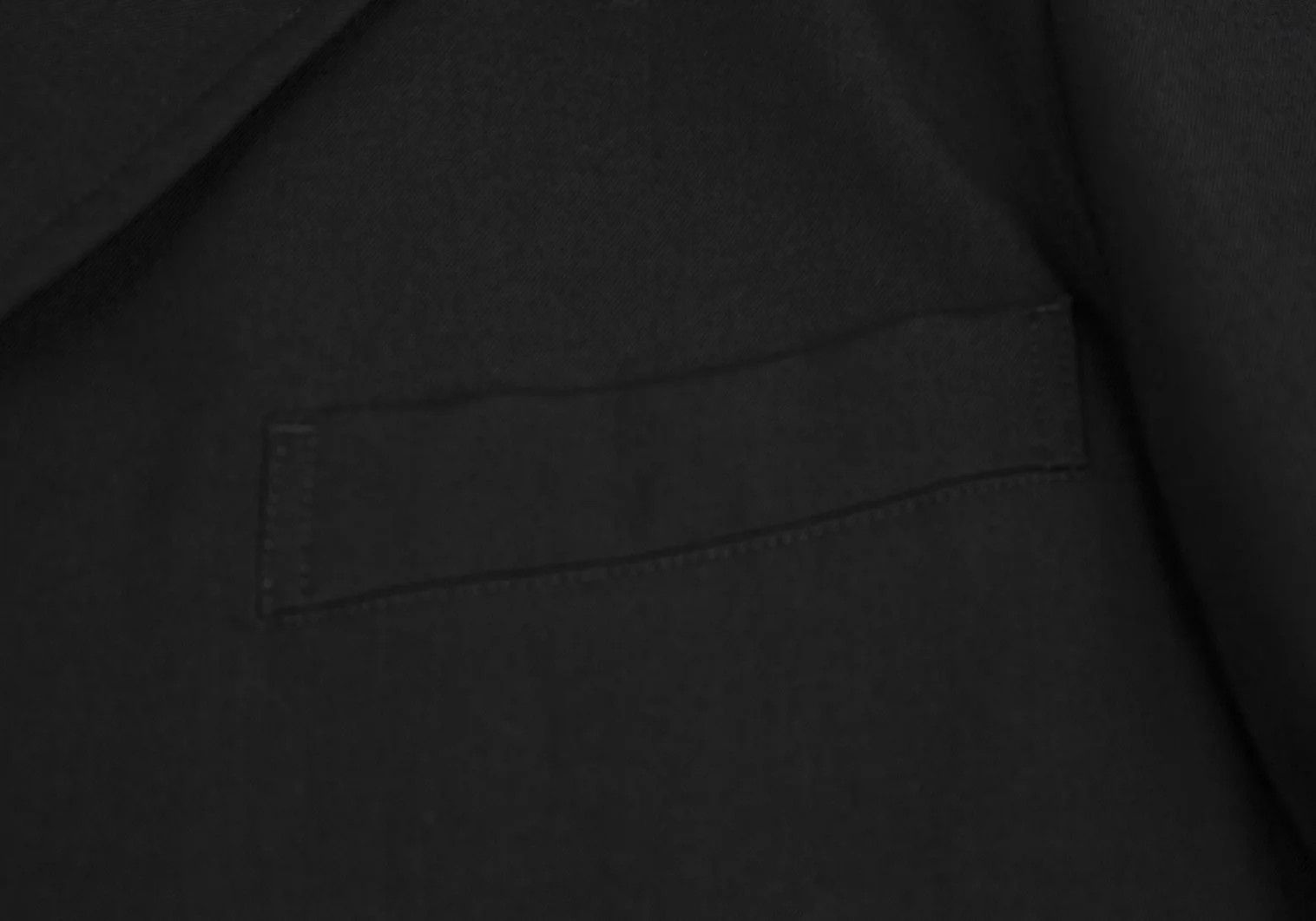 Jean Paul Gaultier Wool Gabardine Long Jacket in Black Size 3 Size US L / EU 52-54 / 3 - 6 Thumbnail