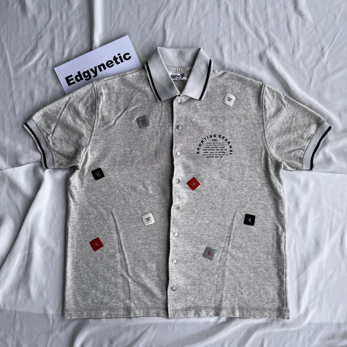 Hai Sporting Gear Hai Sporting Gear Button Up Polo Shirt Size US M / EU 48-50 / 2 - 2 Thumbnail
