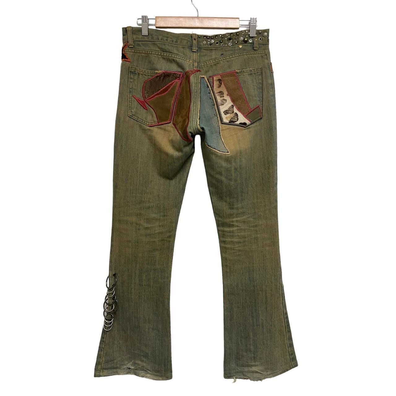 If Six Was Nine Ifsixwasnine crazy africans denim Size US 30 / EU 46 - 3 Thumbnail